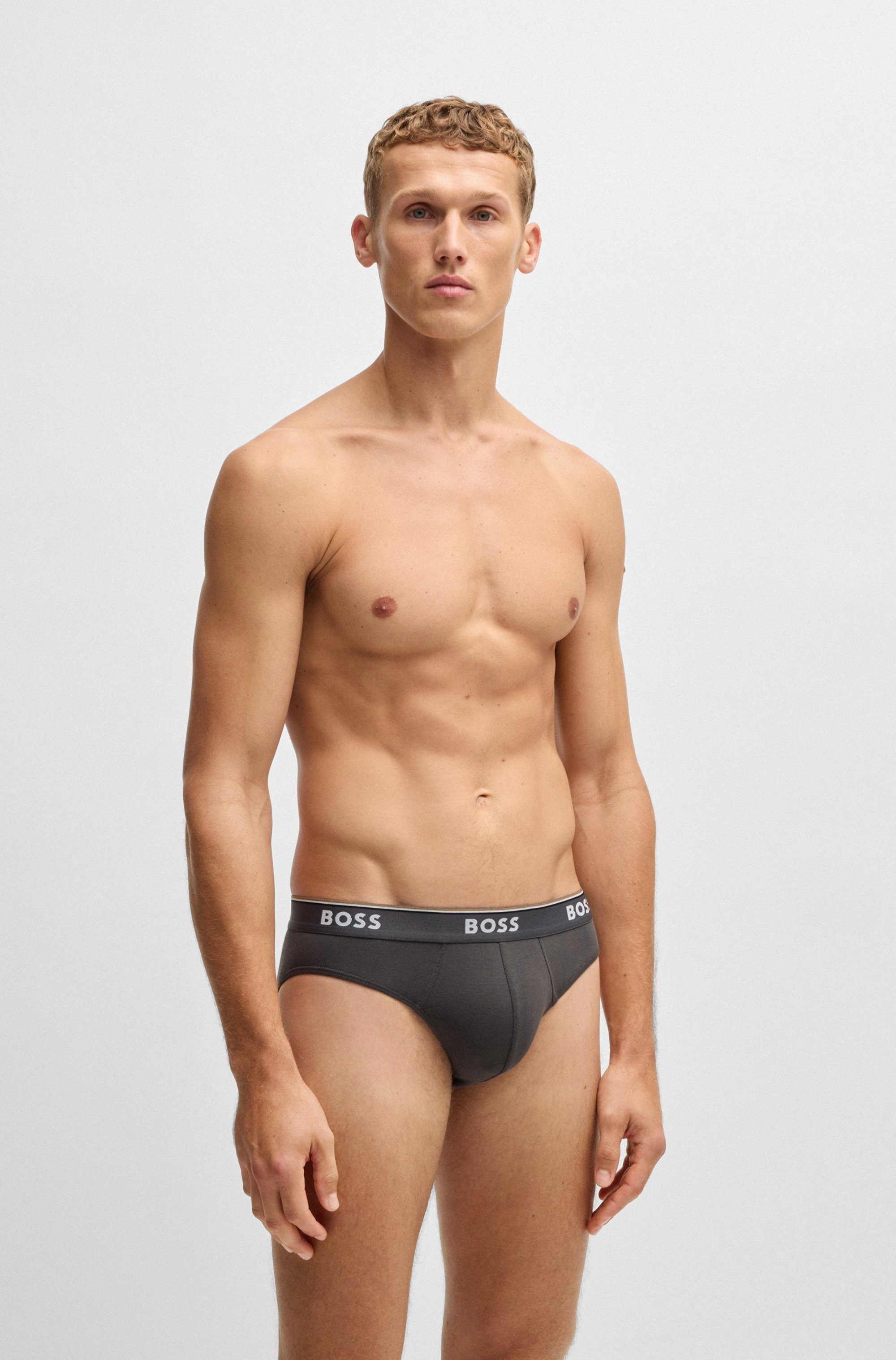 BOSS Slip weefband met logo (3 stuks)