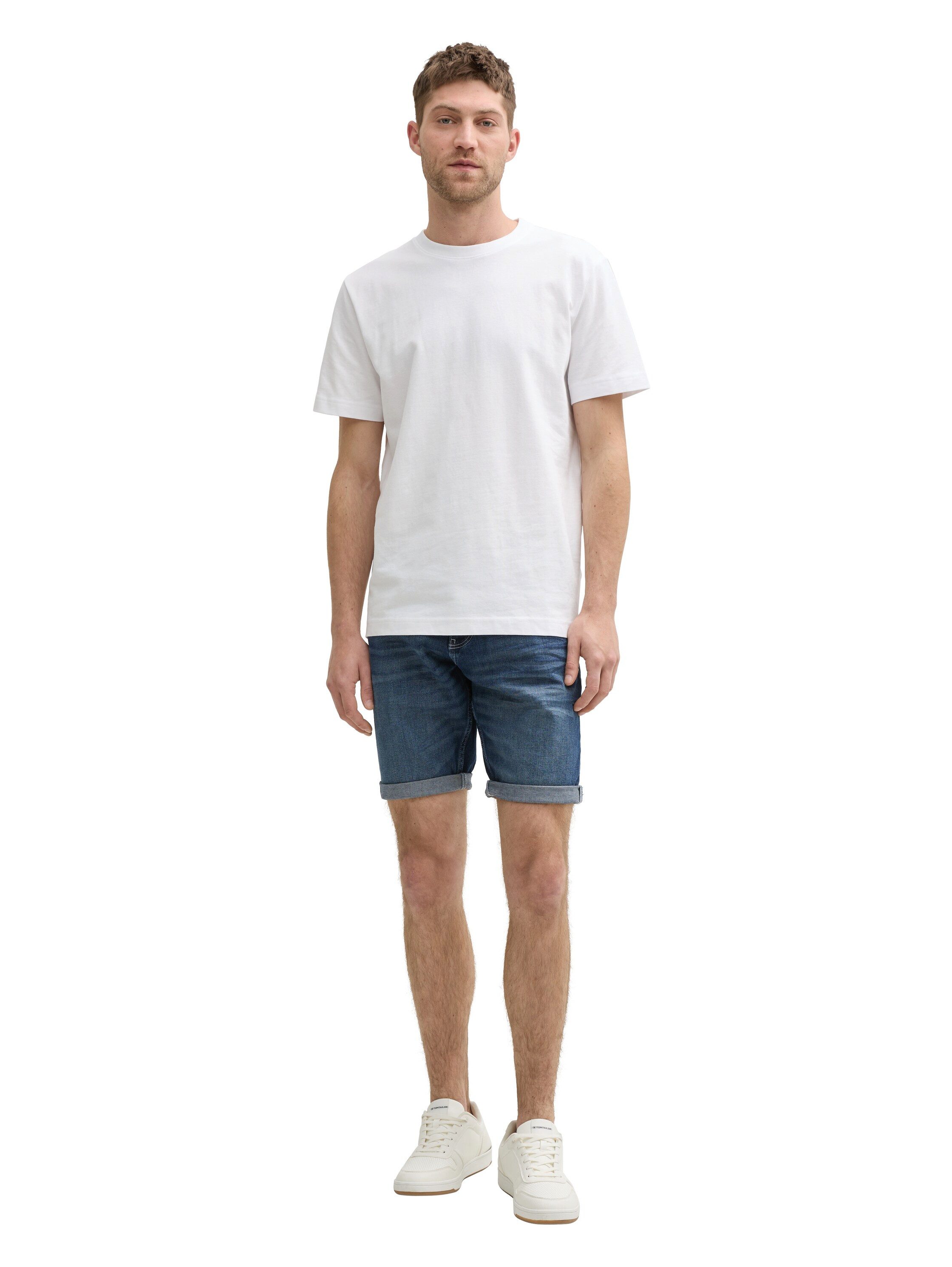 Tom Tailor Jeansshort Josh in five-pocketsstijl