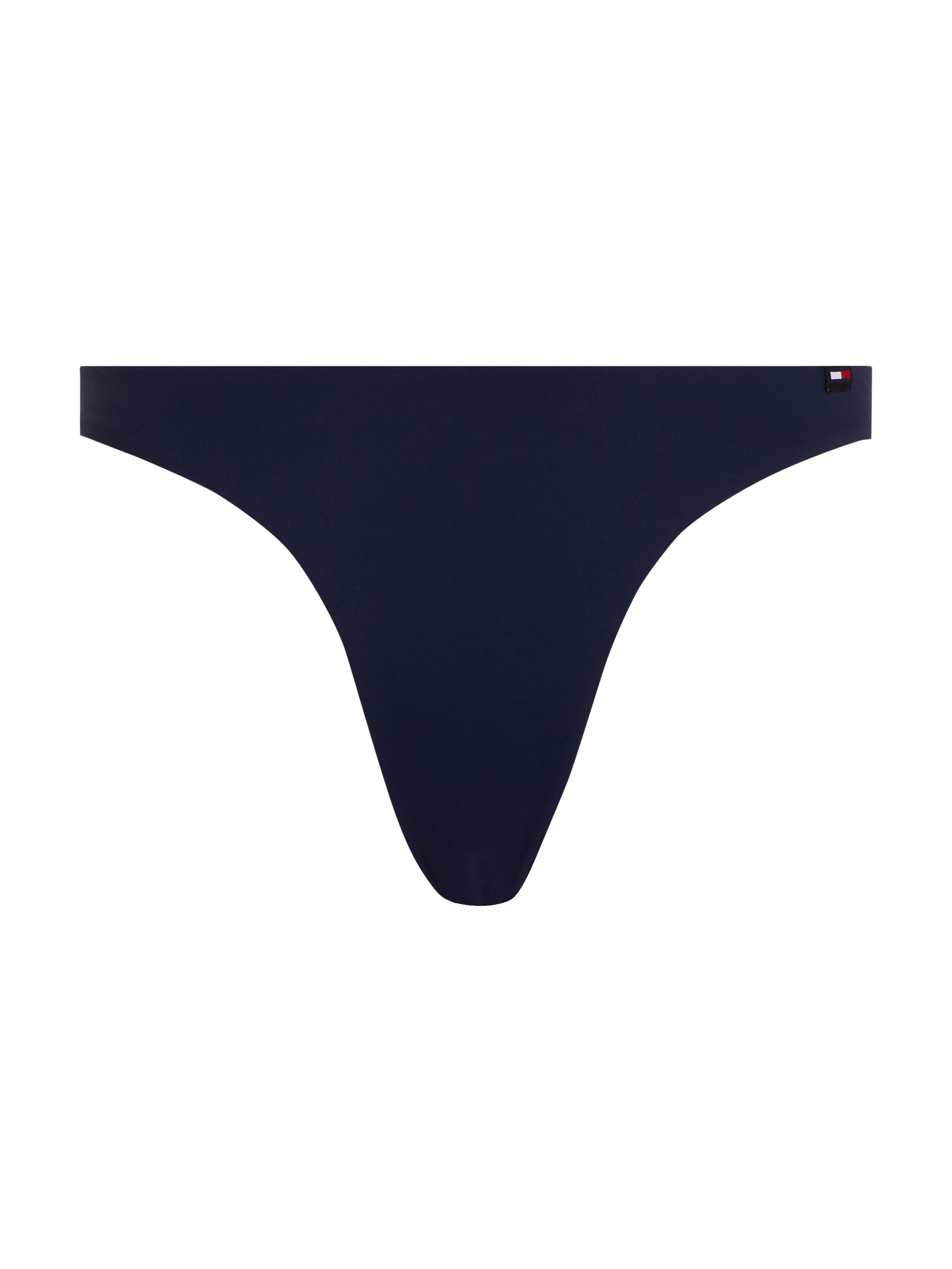 Tommy Hilfiger Swimwear Bikinibroekje HI LEG CHEEKY BIKINI in colorblocking voor en achter, tommy hilfiger logo-vlag