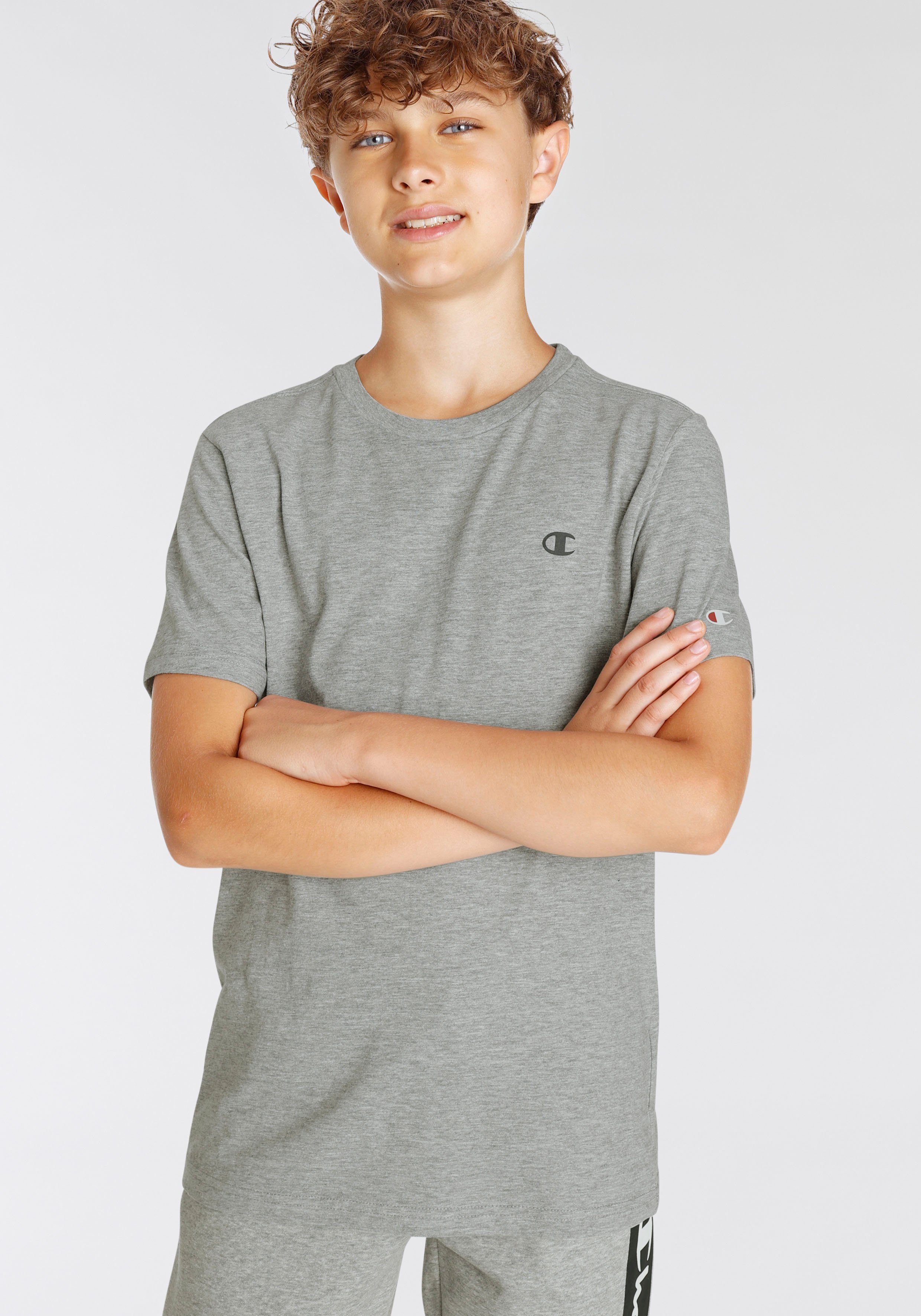 Champion T-shirt Basic 2pack Crew-Neck - voor kinderen (set, 2-delig)