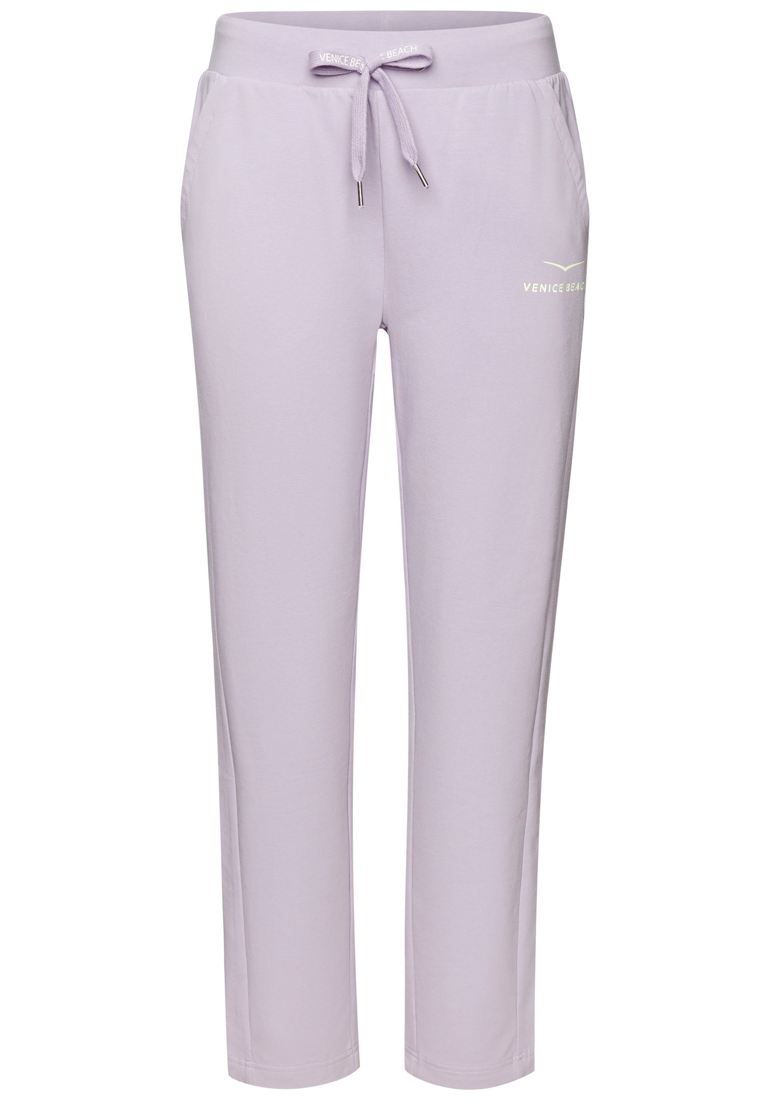 Venice Beach Sweatbroek met logoprint, joggingbroek, loungewear