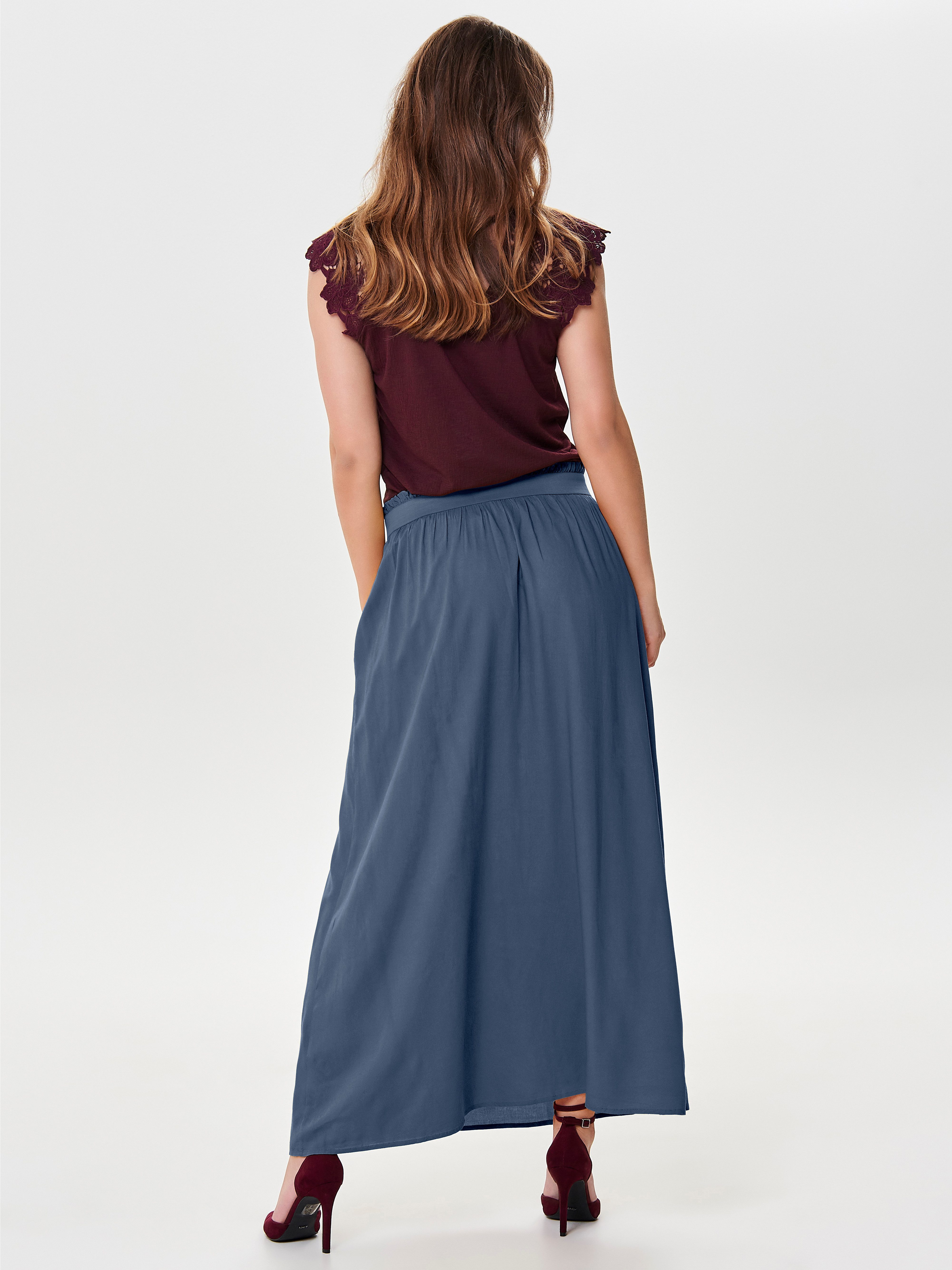 Only Maxirok ONLVENEDIG LIFE LONG SKIRT WVN NOOS