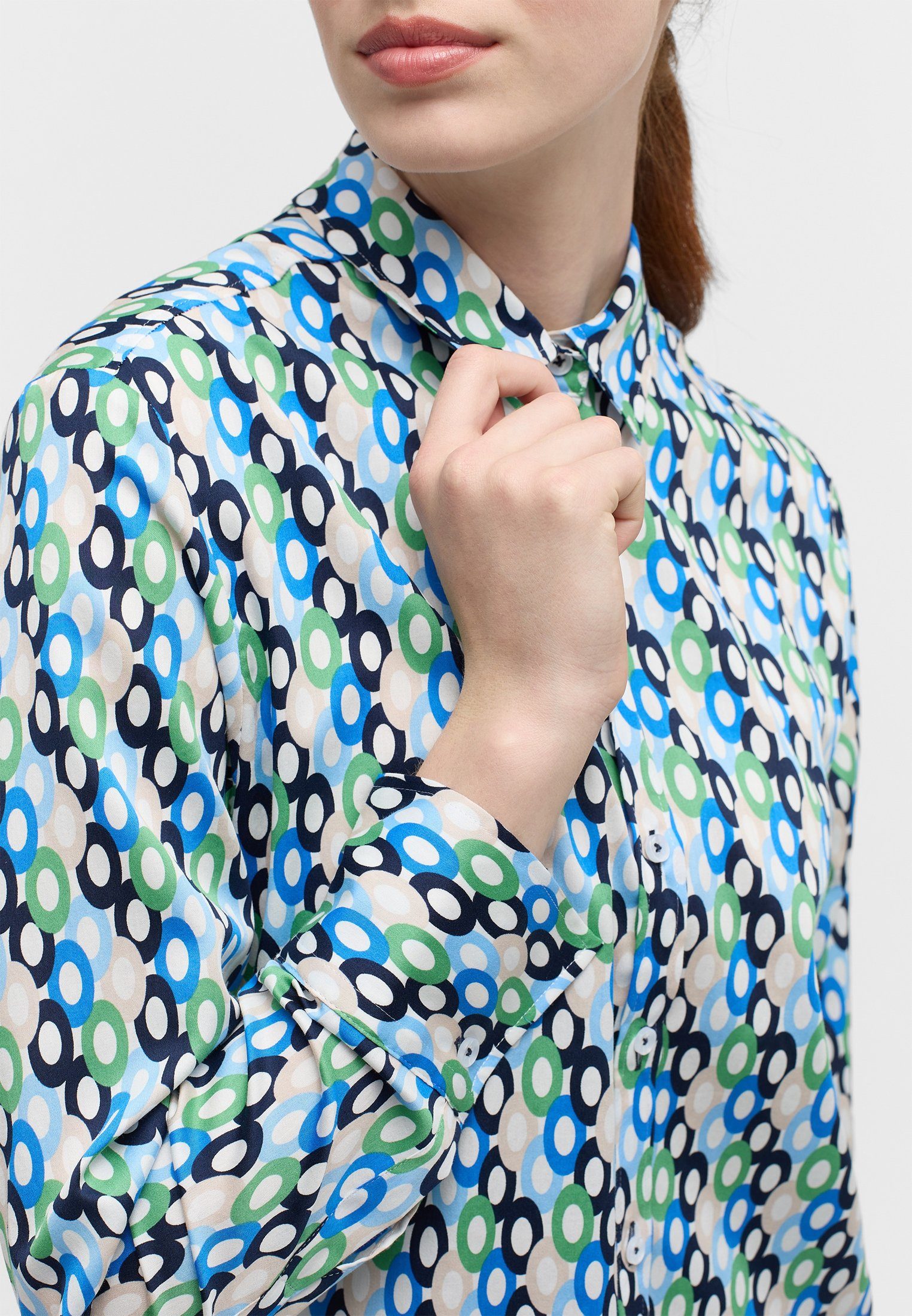 Eterna Overhemdblouse Regular fit