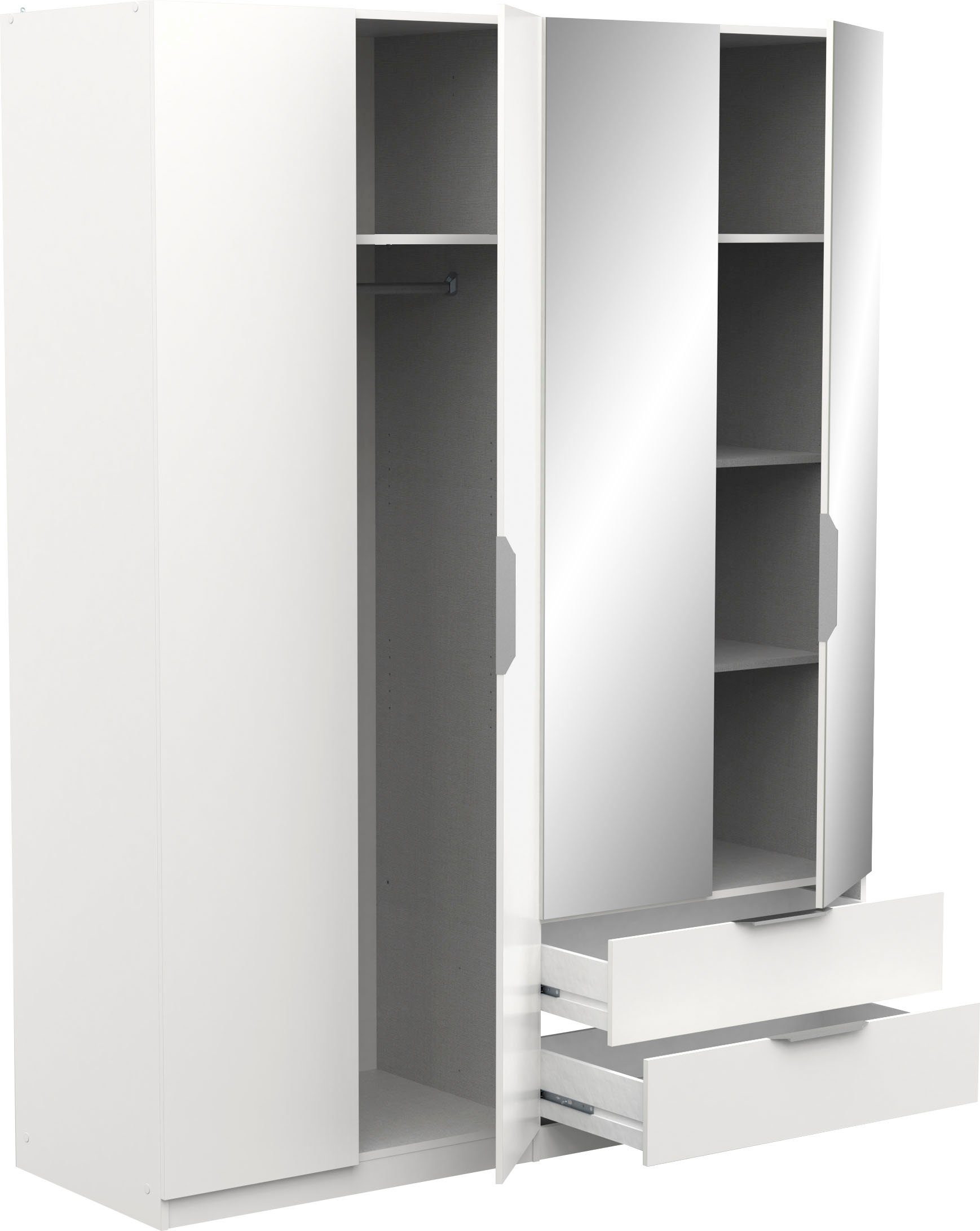 Demeyere GROUP Kledingkast GHOST Breedte ca. 120 cm, hoogte ca. 200 cm