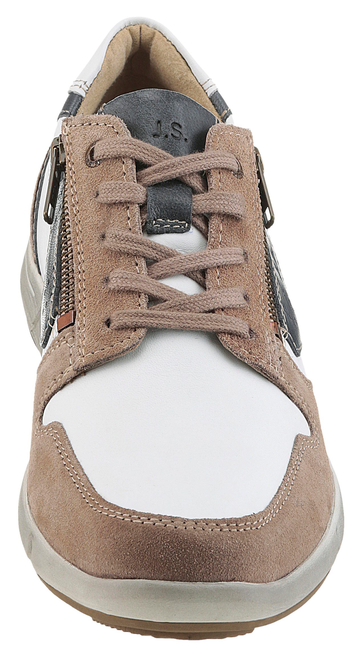 Josef Seibel Sneakers ENRICO 20 , vrijetijdsschoen, comfort schoen, veterschoen in breedte g (breed)