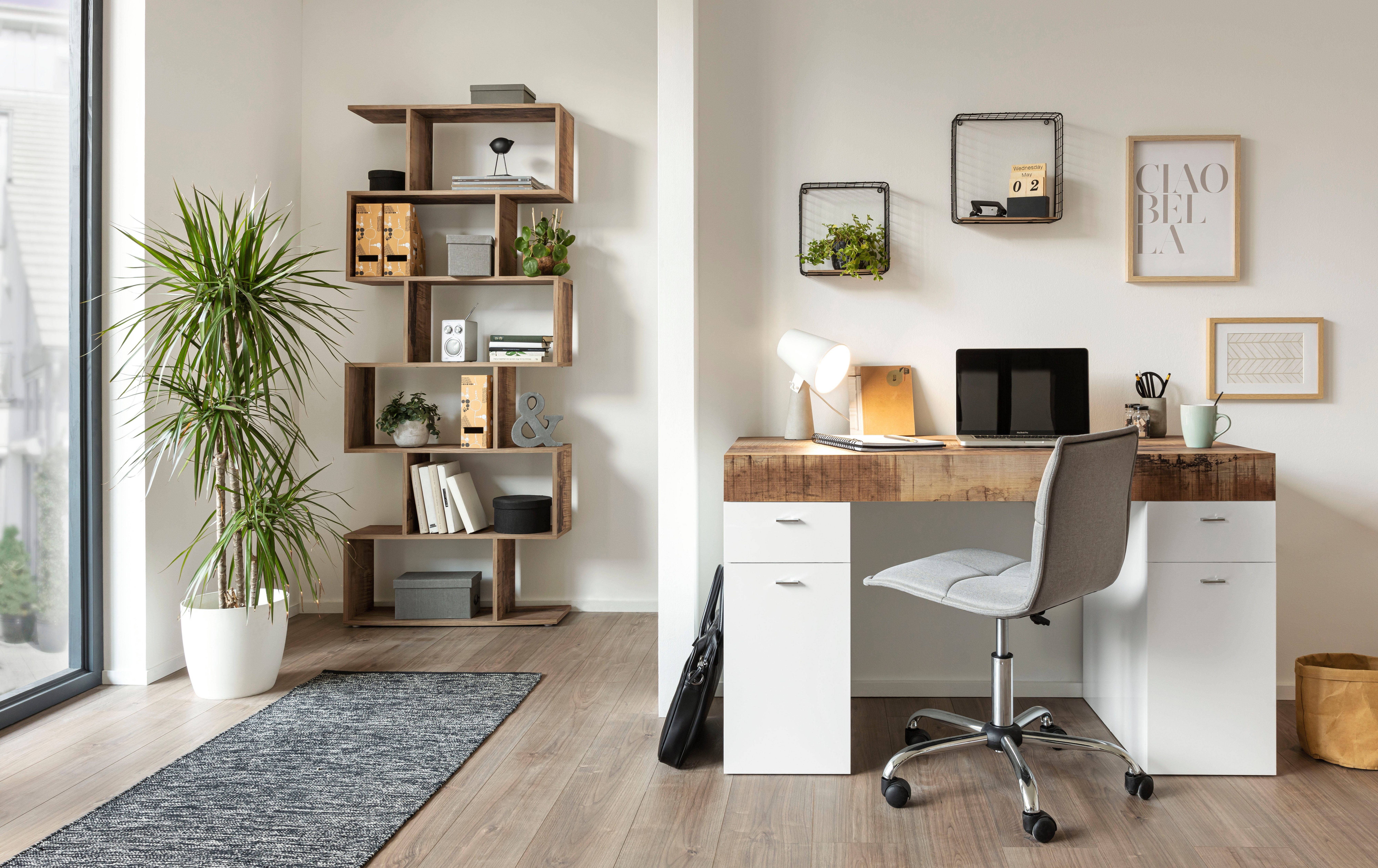 INOSIGN Ordnerrek Calli Regal in modern ontwerp, breedte 80 cm x hoogte 192 cm, gemaakt in Italië