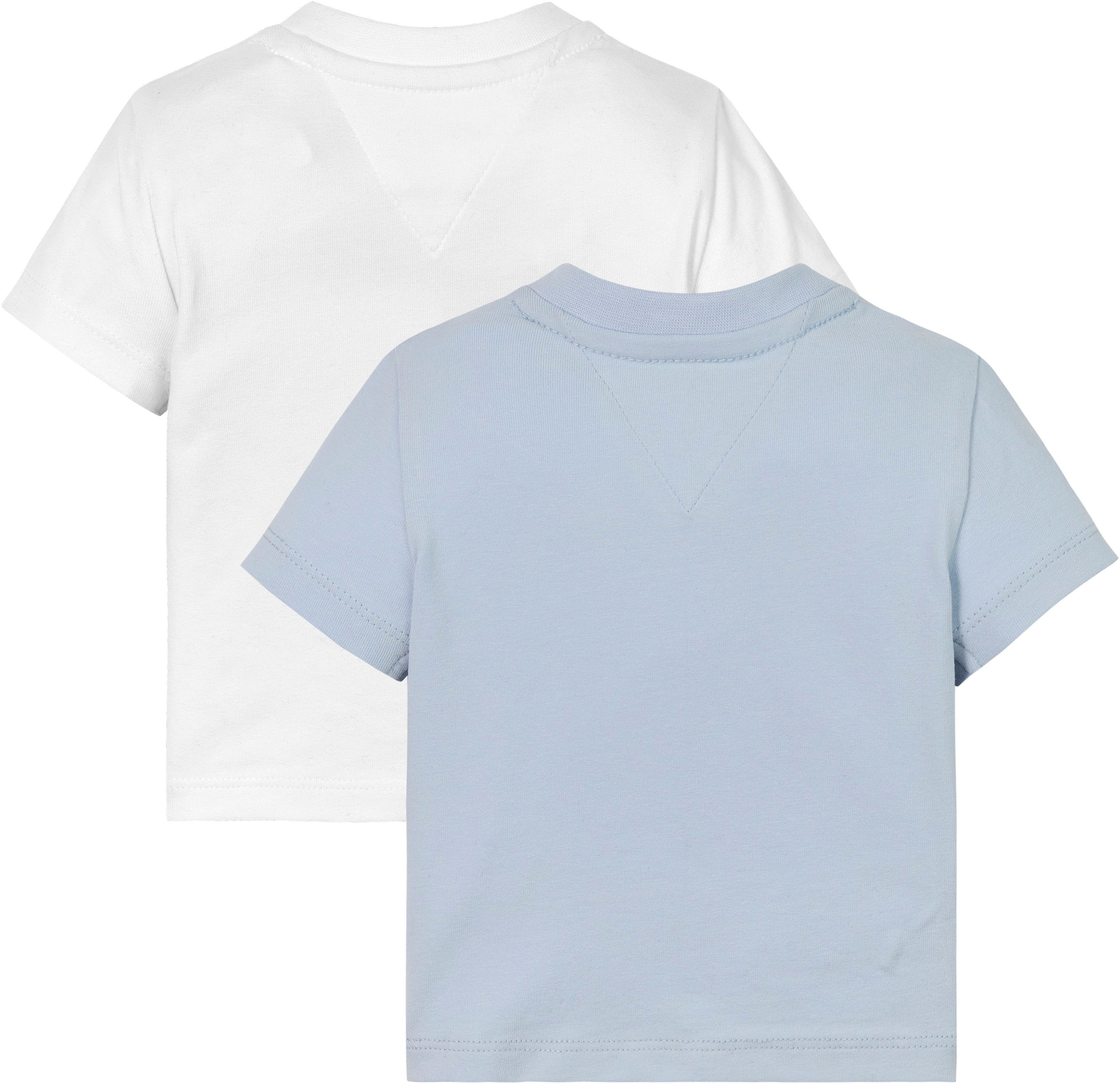 Tommy Hilfiger T-shirt BABY FLAG TEE 2 PACK GIFTBOX (2-delig Set van 2)