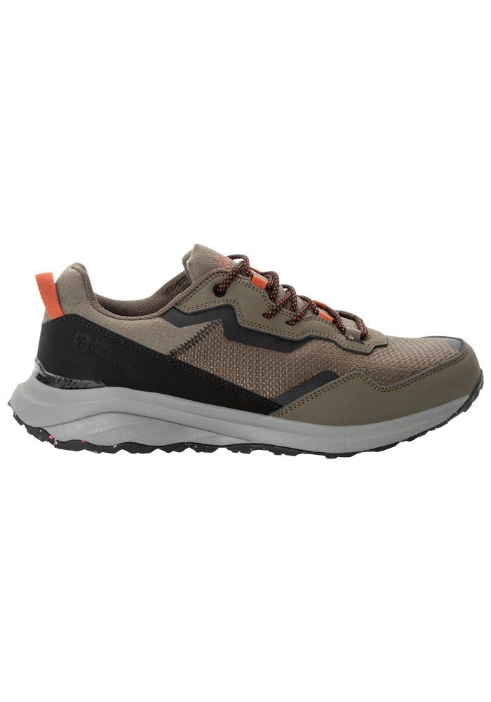 Jack Wolfskin Sneakers DROMOVENTURE LOW M heren hoge sneakers maat 46 EU bruin