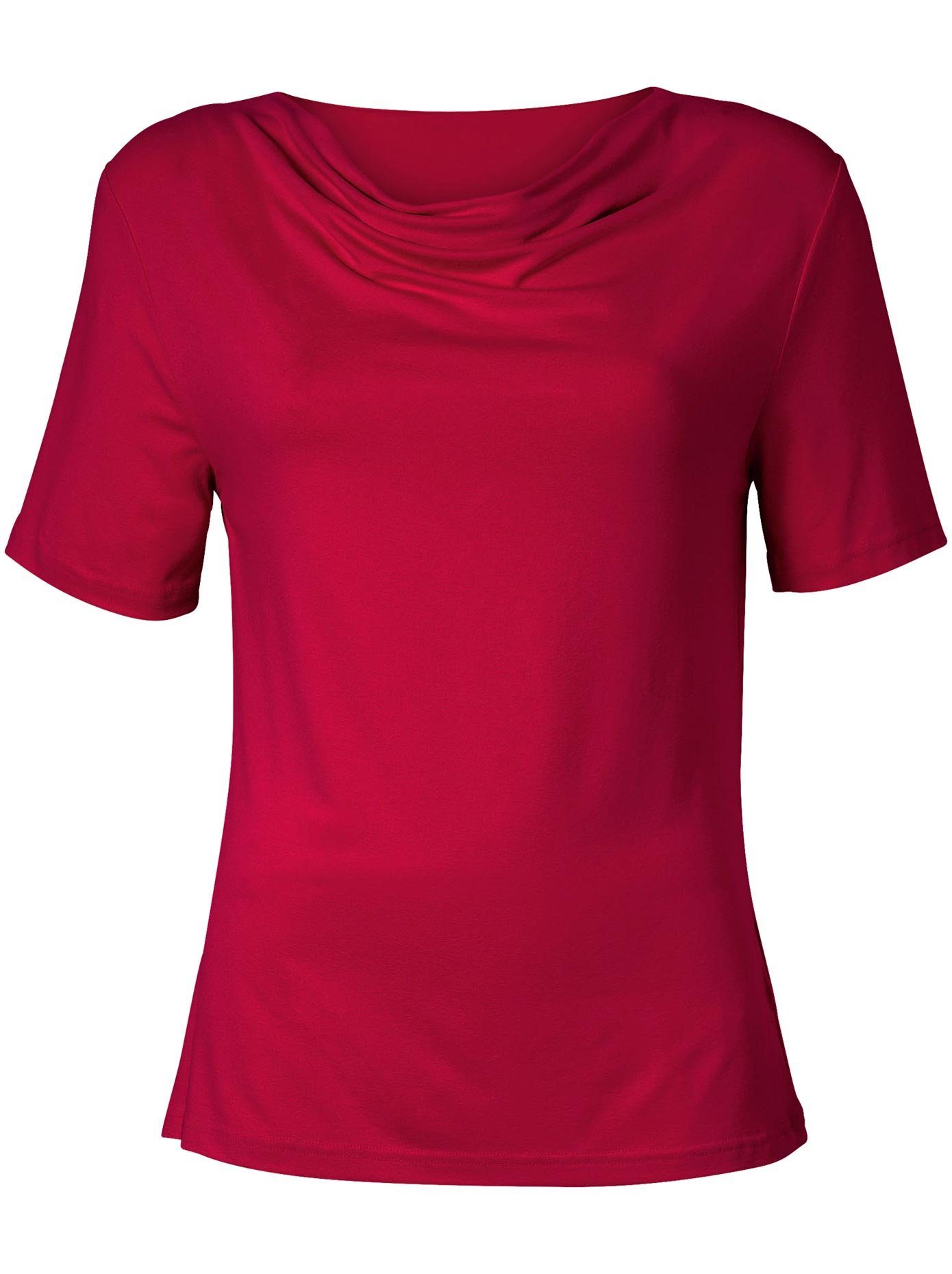 Classic Inspirationen Shirt met cascadehals Shirt (1-delig)