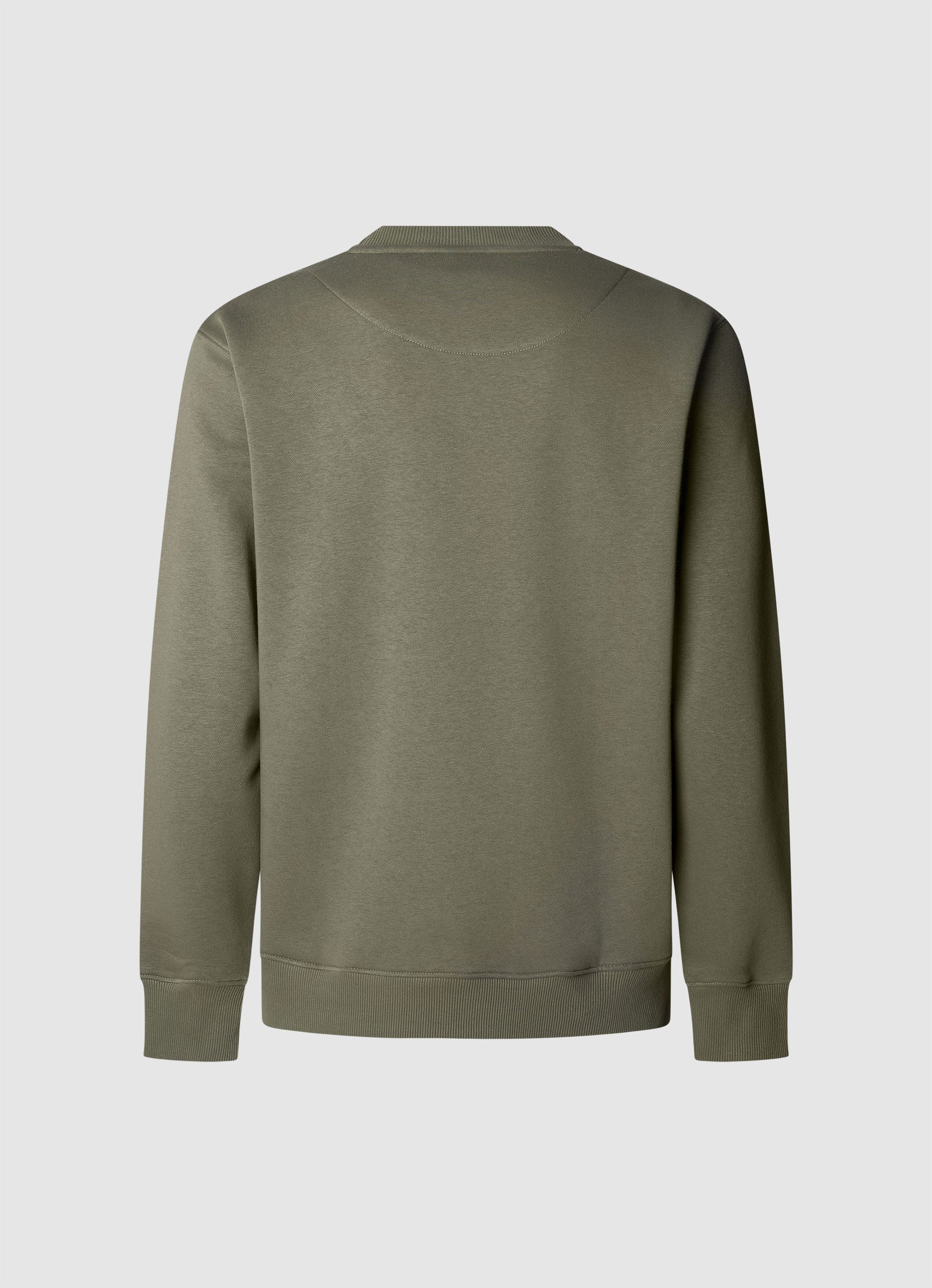 Pepe Jeans Sweatshirt MACBETH SMALL LOGO PLAIN CREW