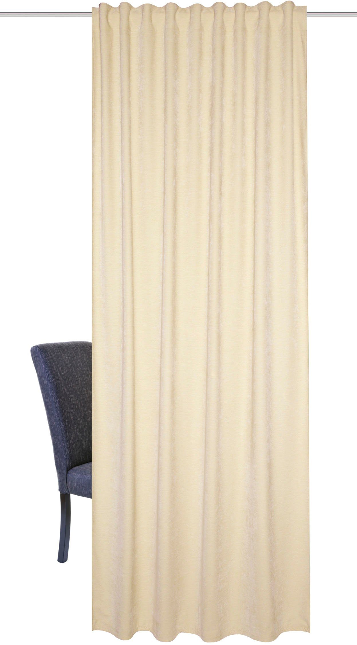 Home Basics Gordijn WOLLY Chenille (1 stuk)