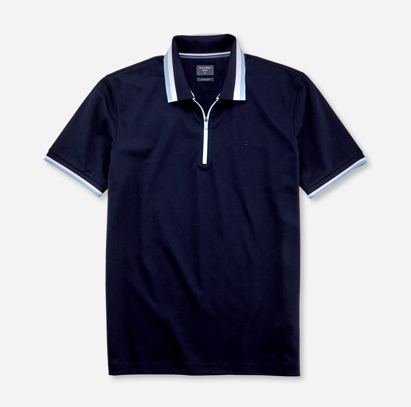 OLYMP Poloshirt OLYMP geweven casual
