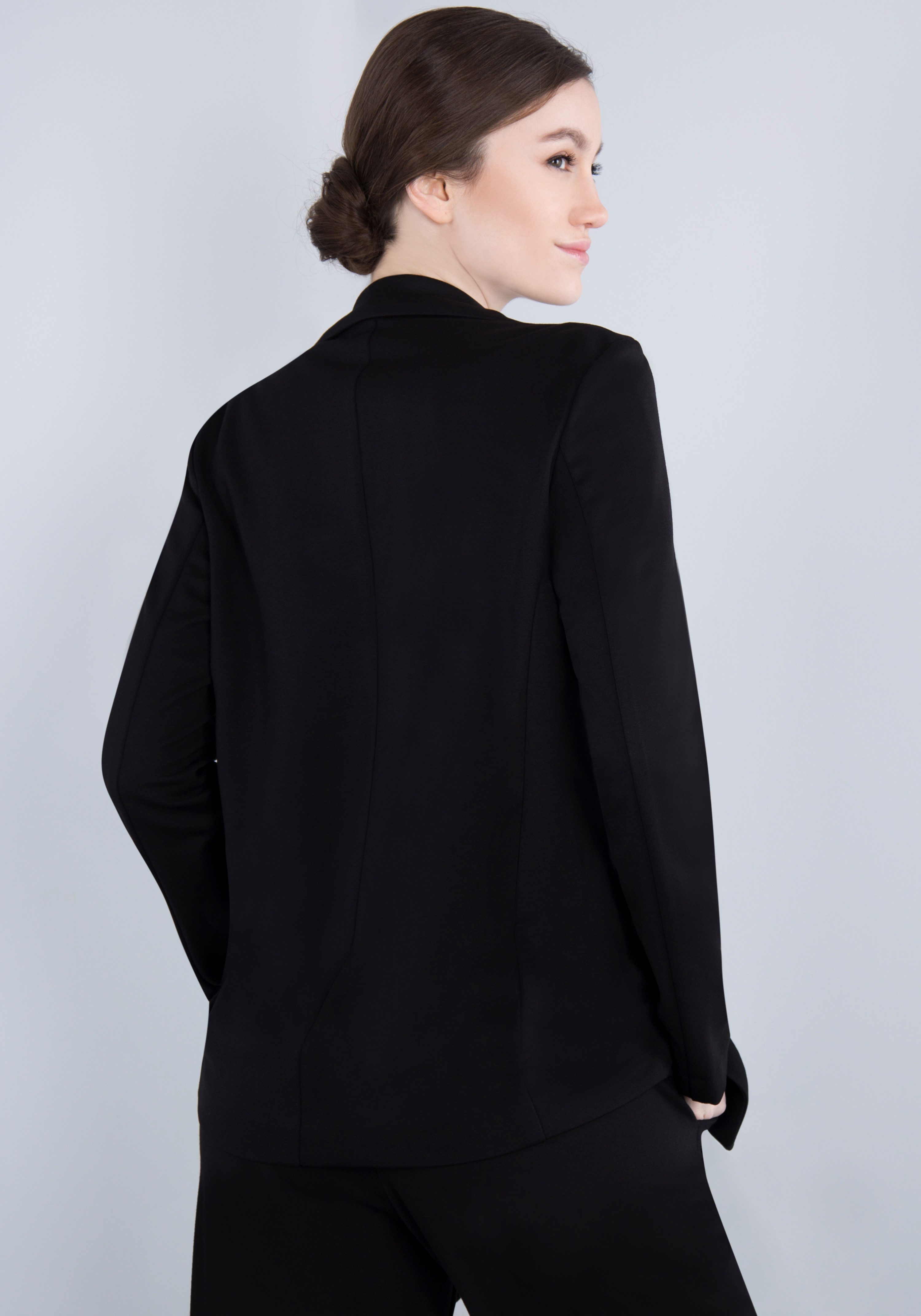 IMPERIAL Lange blazer met stretch
