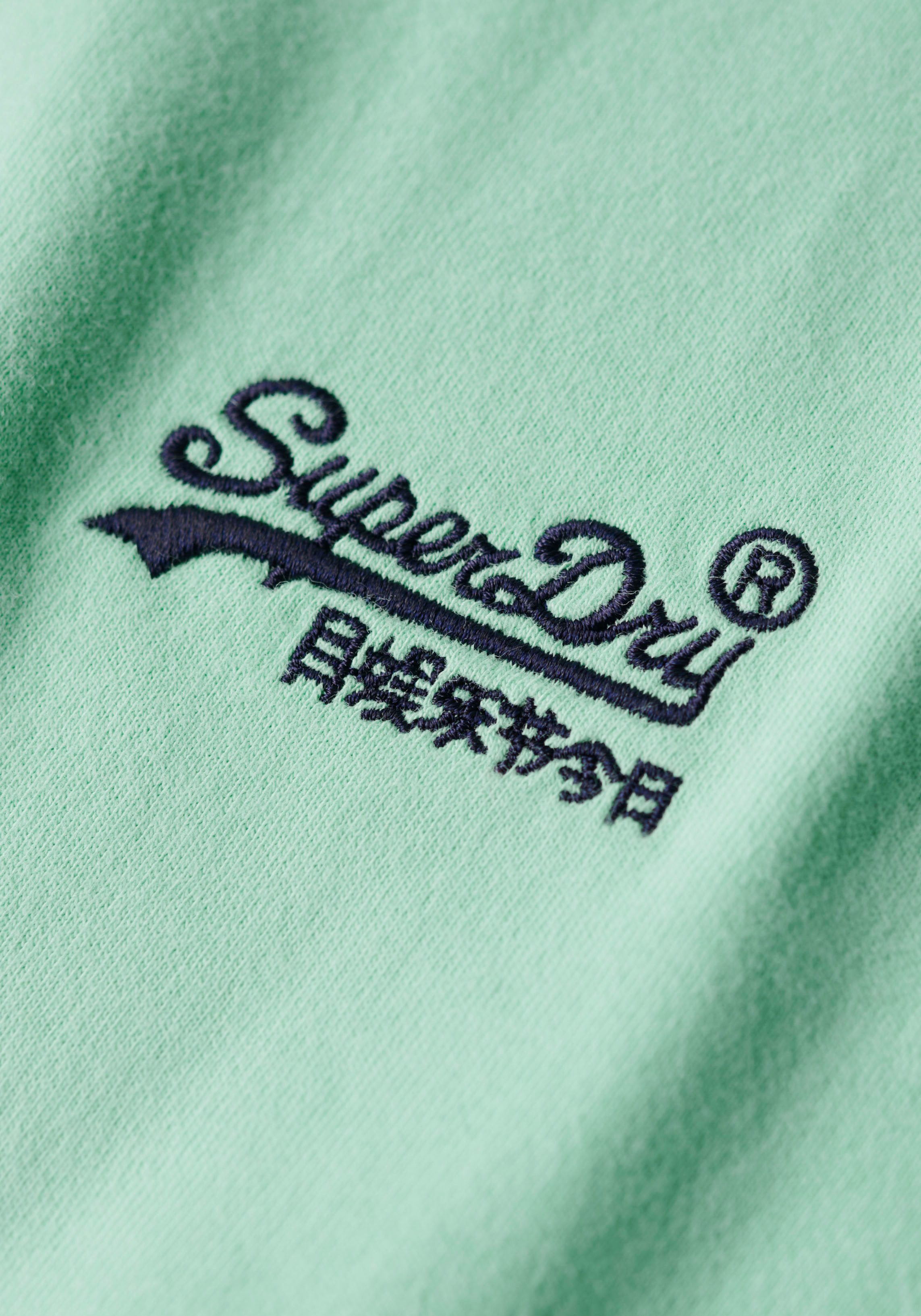 Superdry Shirt met ronde hals ESSENTIAL LOGO EMB TEE