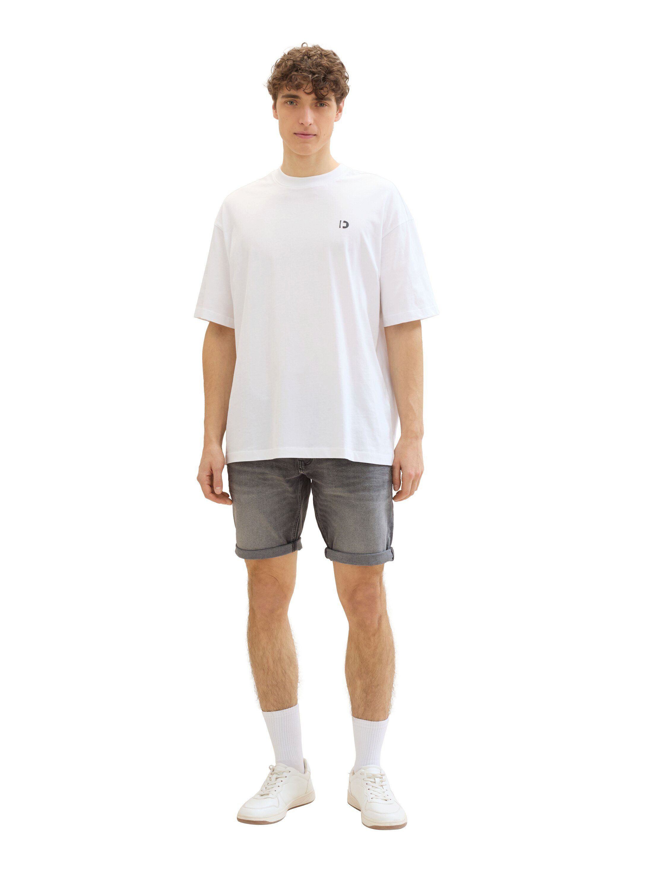 Tom Tailor Denim Jeansshort in 5-pocketsstijl