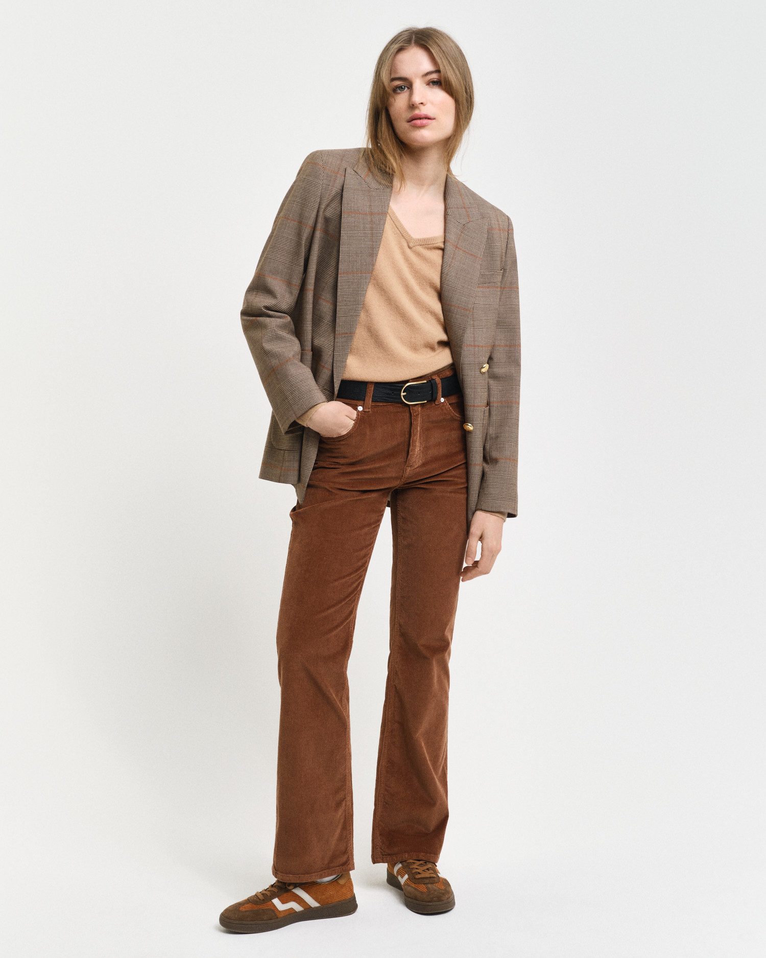 Gant Trui met V-hals Extrafine Lambswool V-Neck