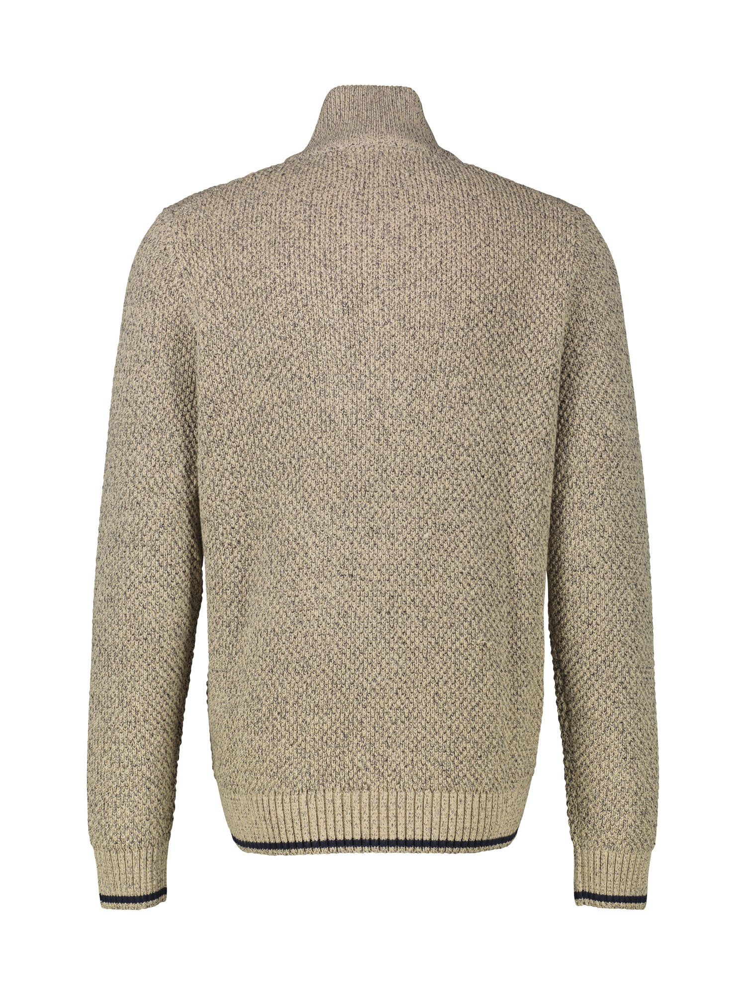 Lerros Gebreide trui LERROS Gebreide pullover met kabelpatroon en Troyerkraag