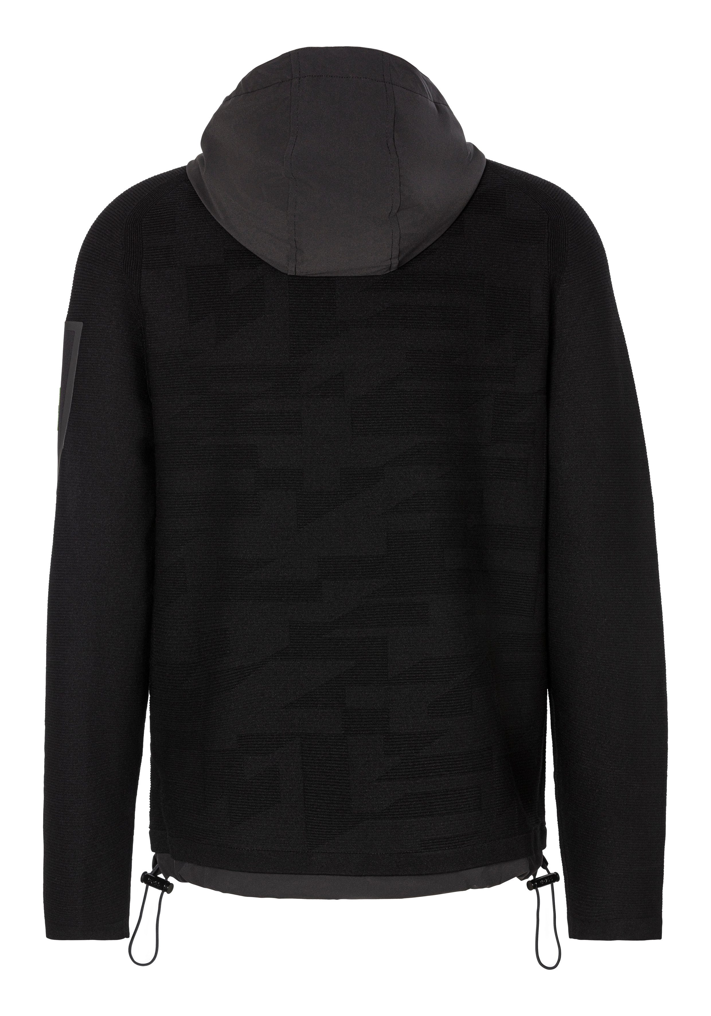 BOSS GREEN Outdoorjack Modak met contrasterende armzak