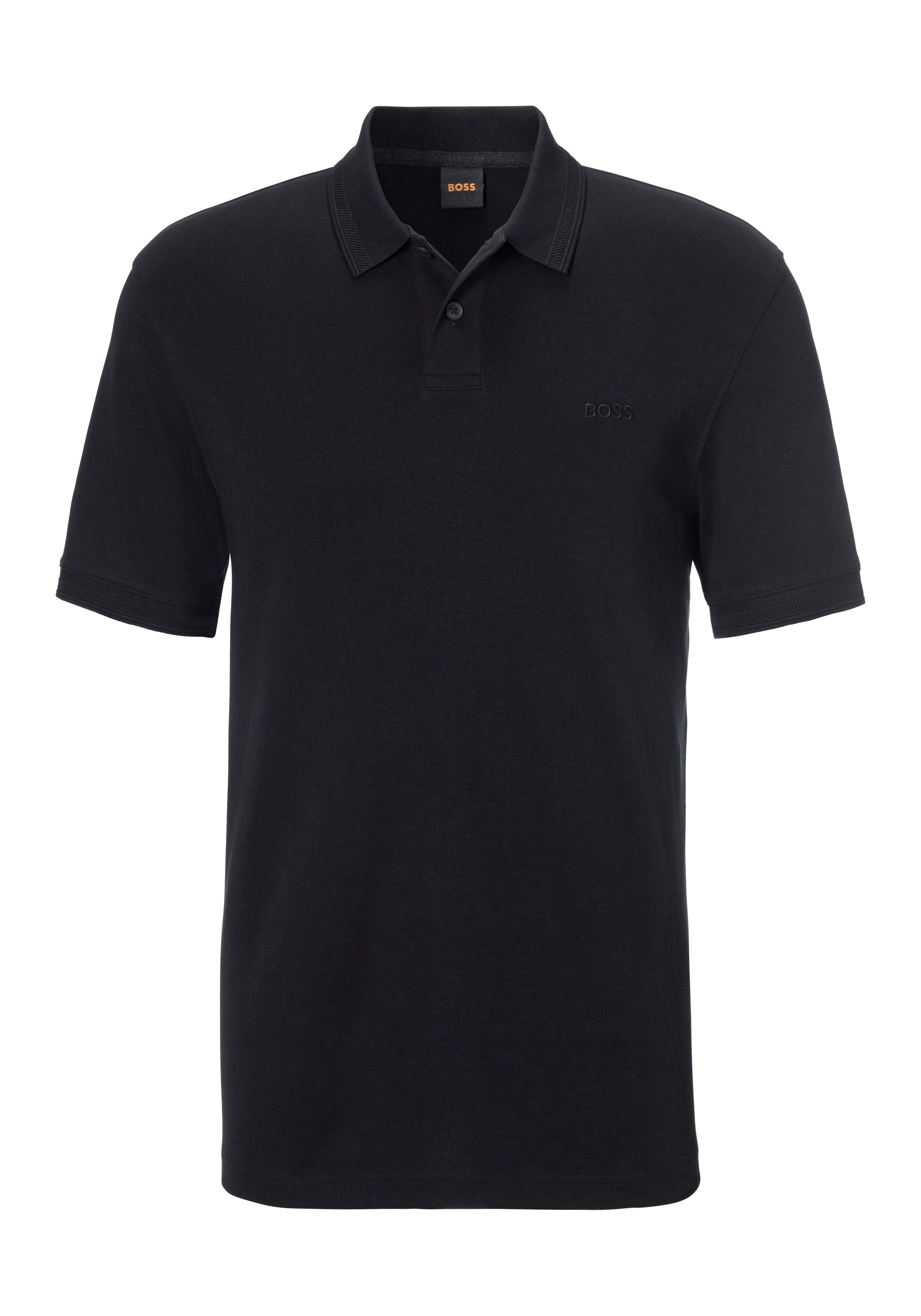 Boss Orange Poloshirt Pe met een polokraag