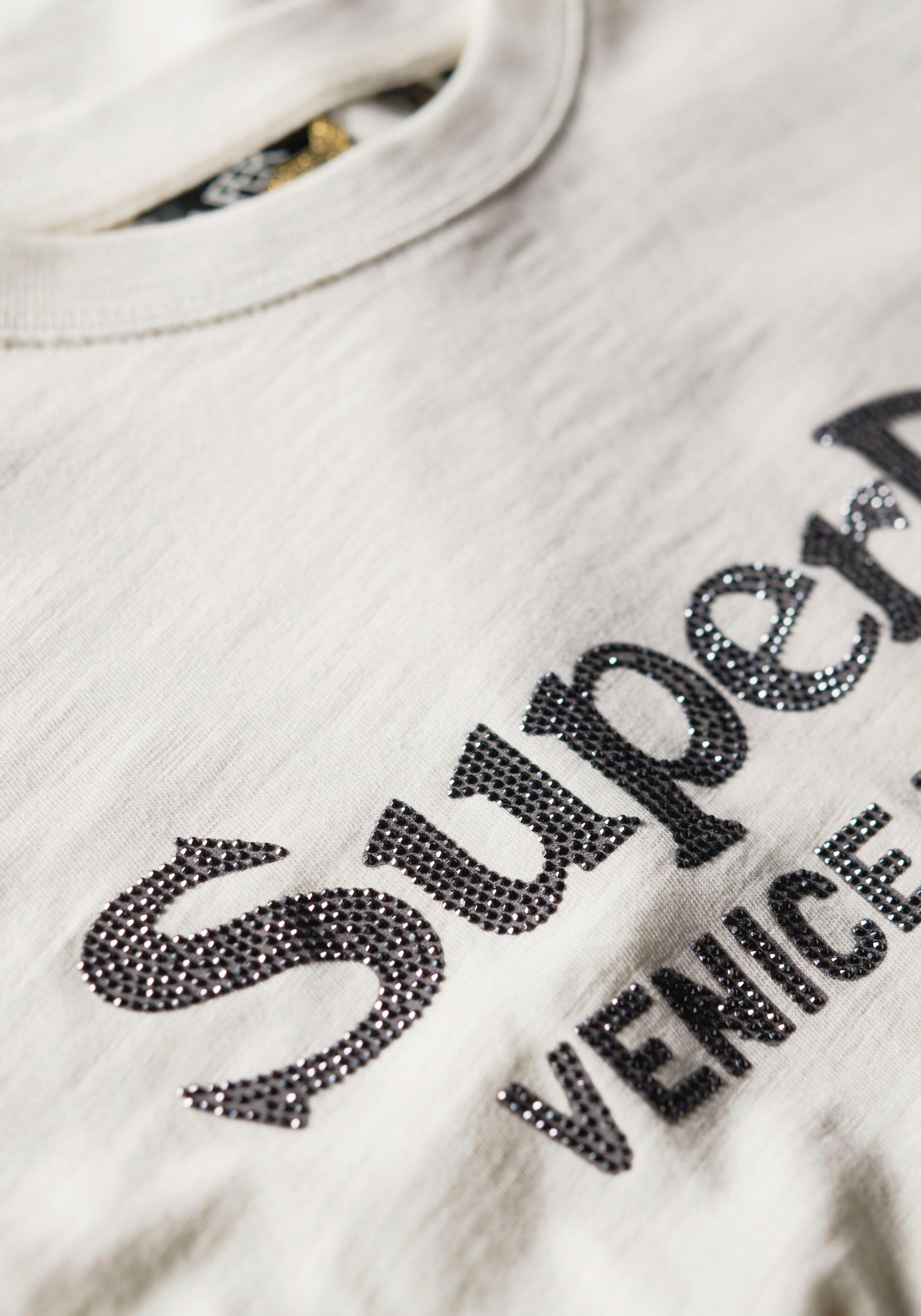 Superdry T-shirt METALLIC VENUE RELAXED TEE