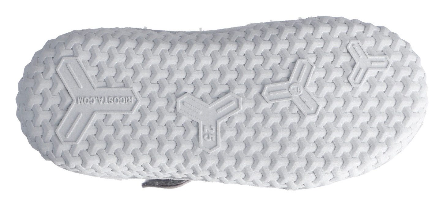 Ricosta Barefootschoenen Jeff WMS: normal , barefoot schoen met elastische band en klittenband, maat sjabloon te downloaden
