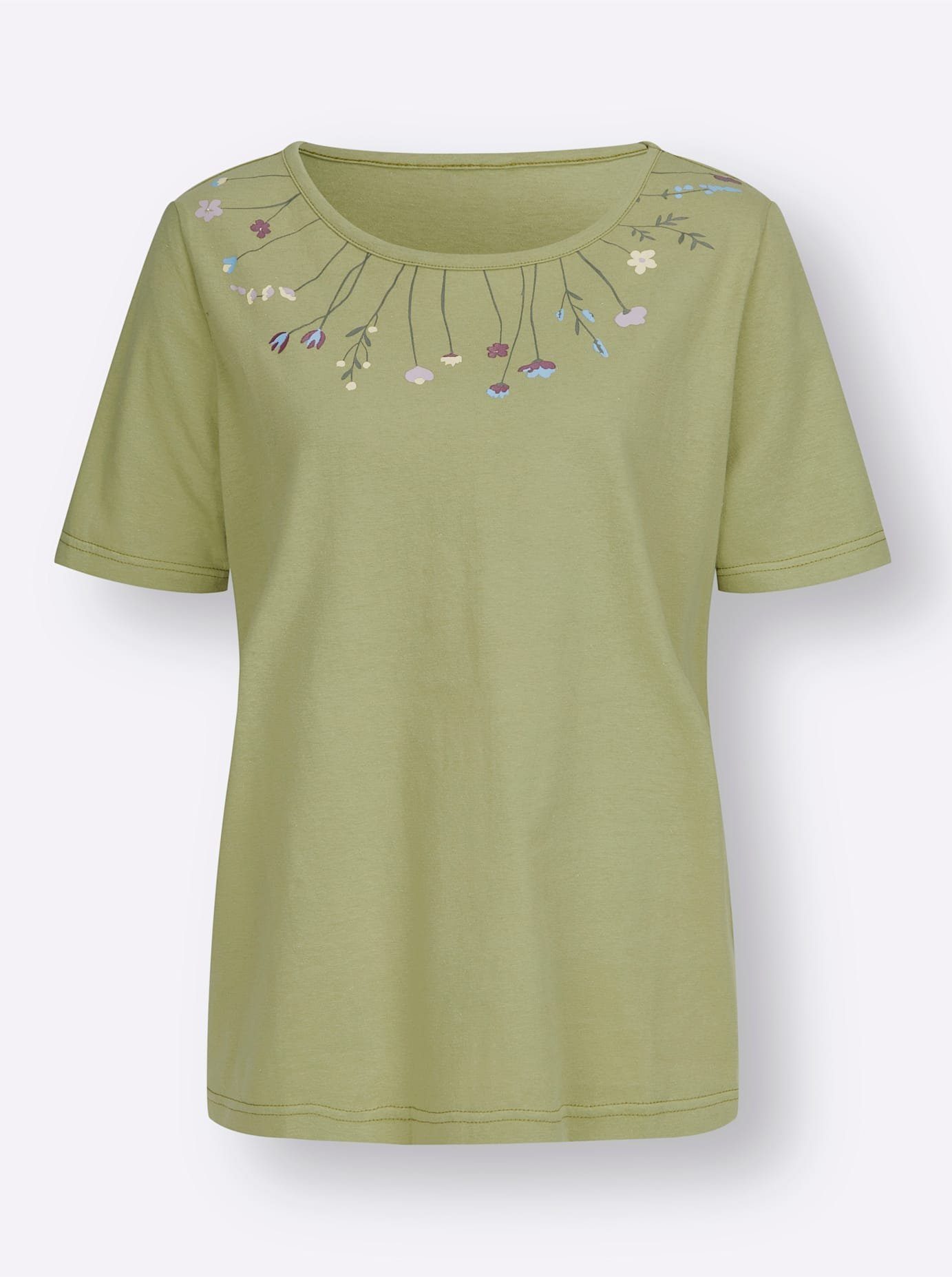 Classic Basics Shirt met korte mouwen Shirt met ronde hals (1-delig)