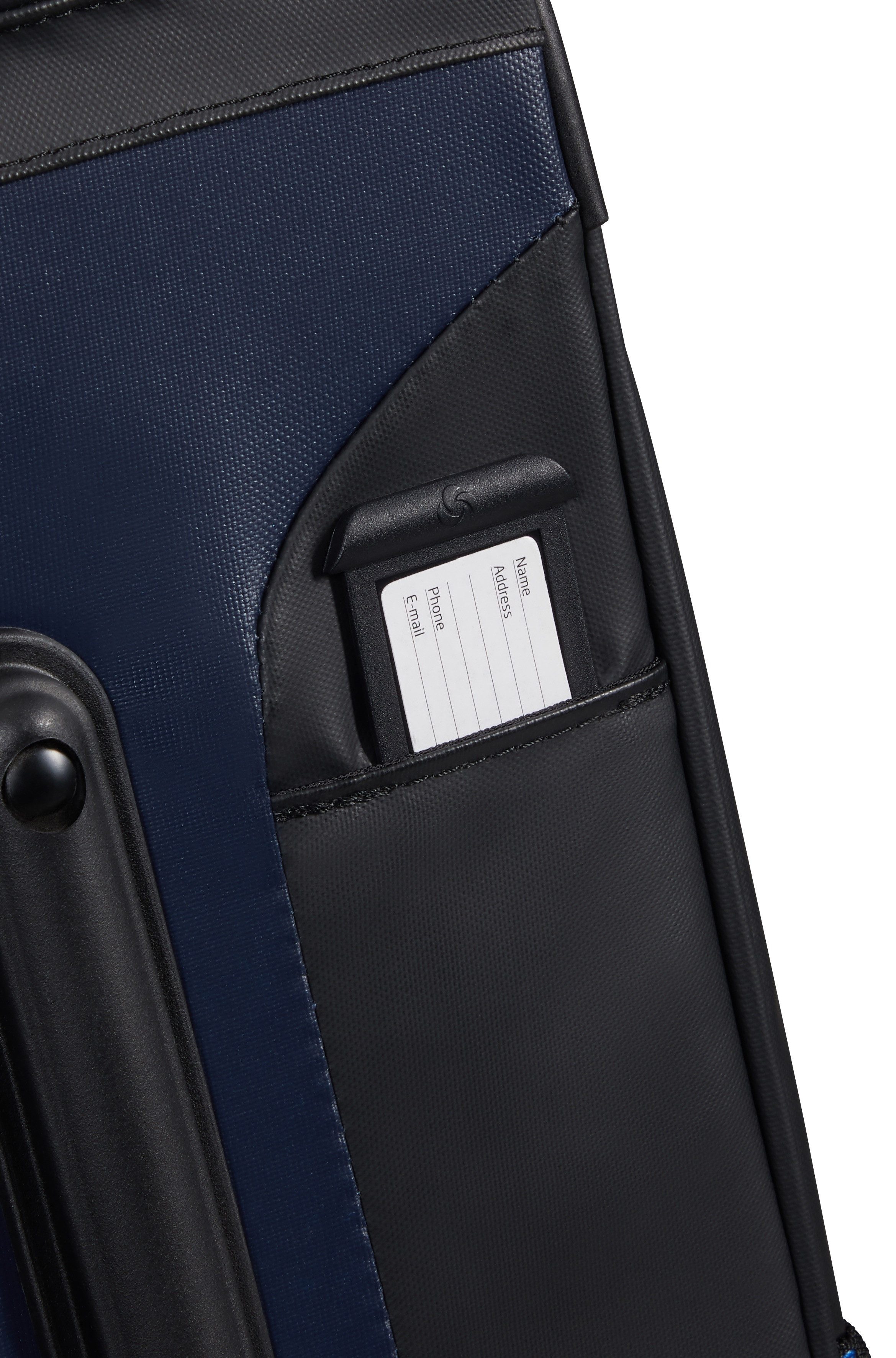 Samsonite Zachte bagage trolley ECODIVER 55 - 2 Rollen Handbagage koffer reistas zachte koffer frontzak