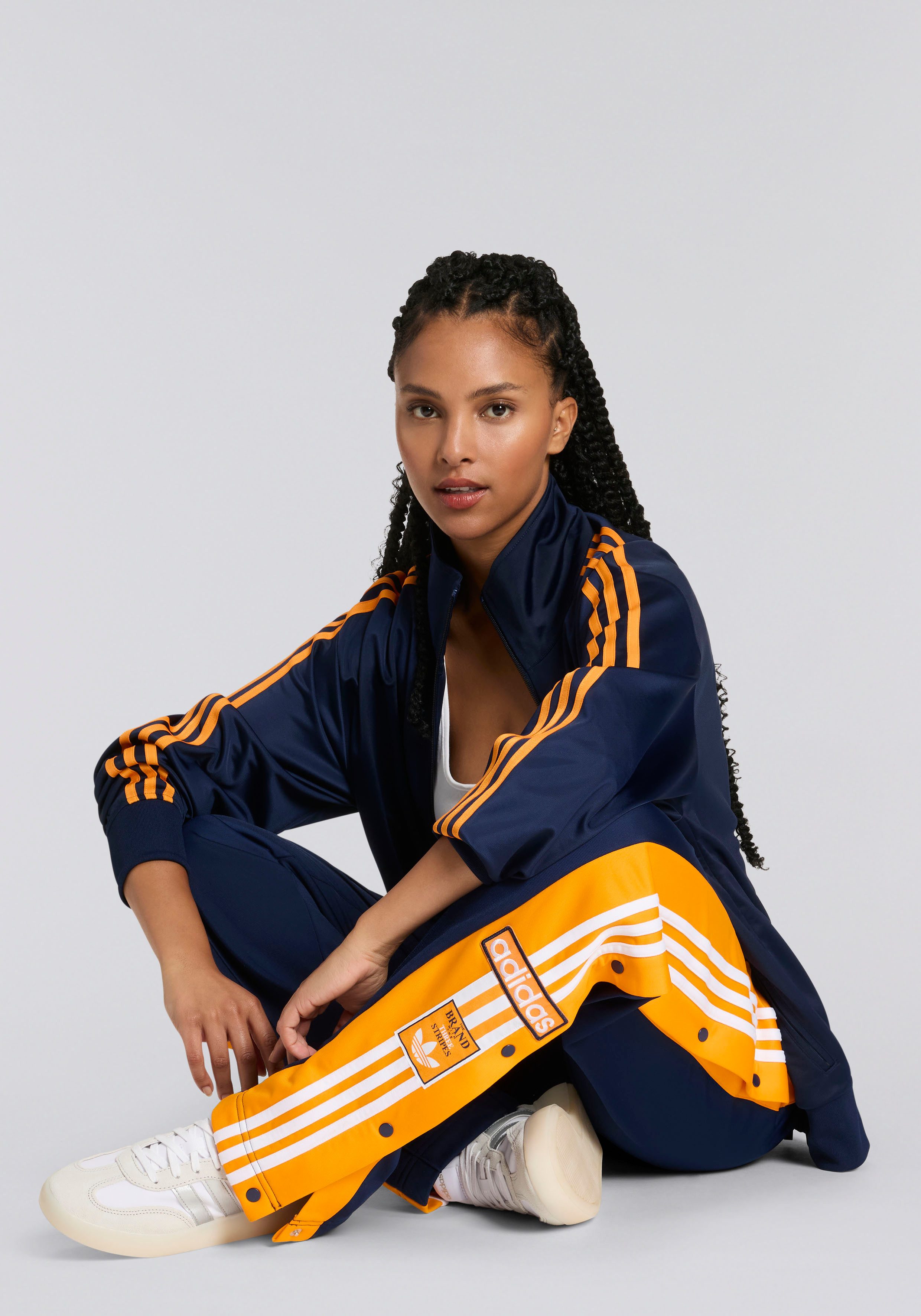 adidas Originals Sportbroek ADIBREAK PANT Knopbroek, knoopsluiting aan het been (1-delig)