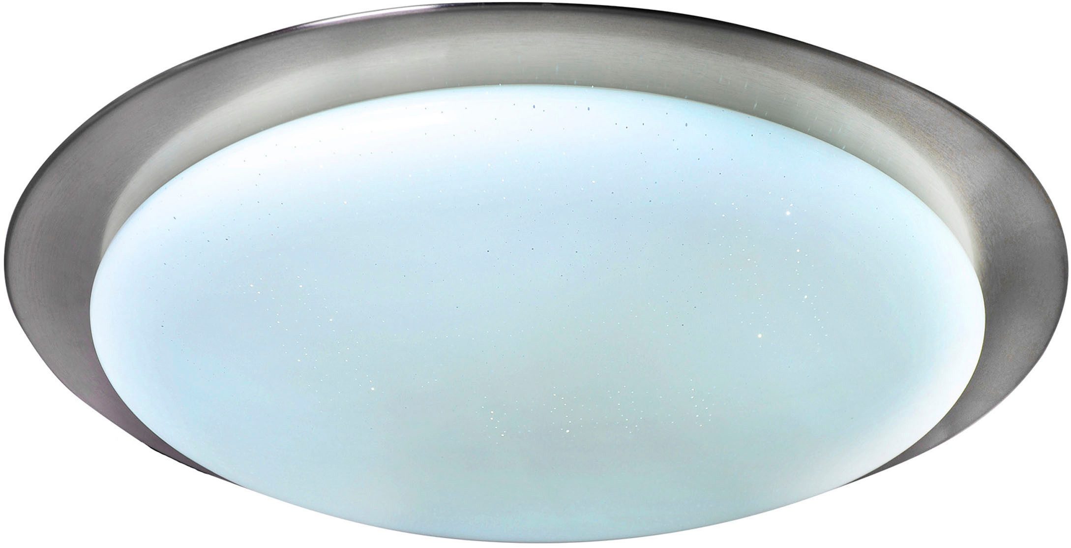 näve Led-plafondlamp Triëst Lampenkap kristaleffect, nachtlampje, CCT, RGB-frameverlichting, dimbaar (1 stuk)