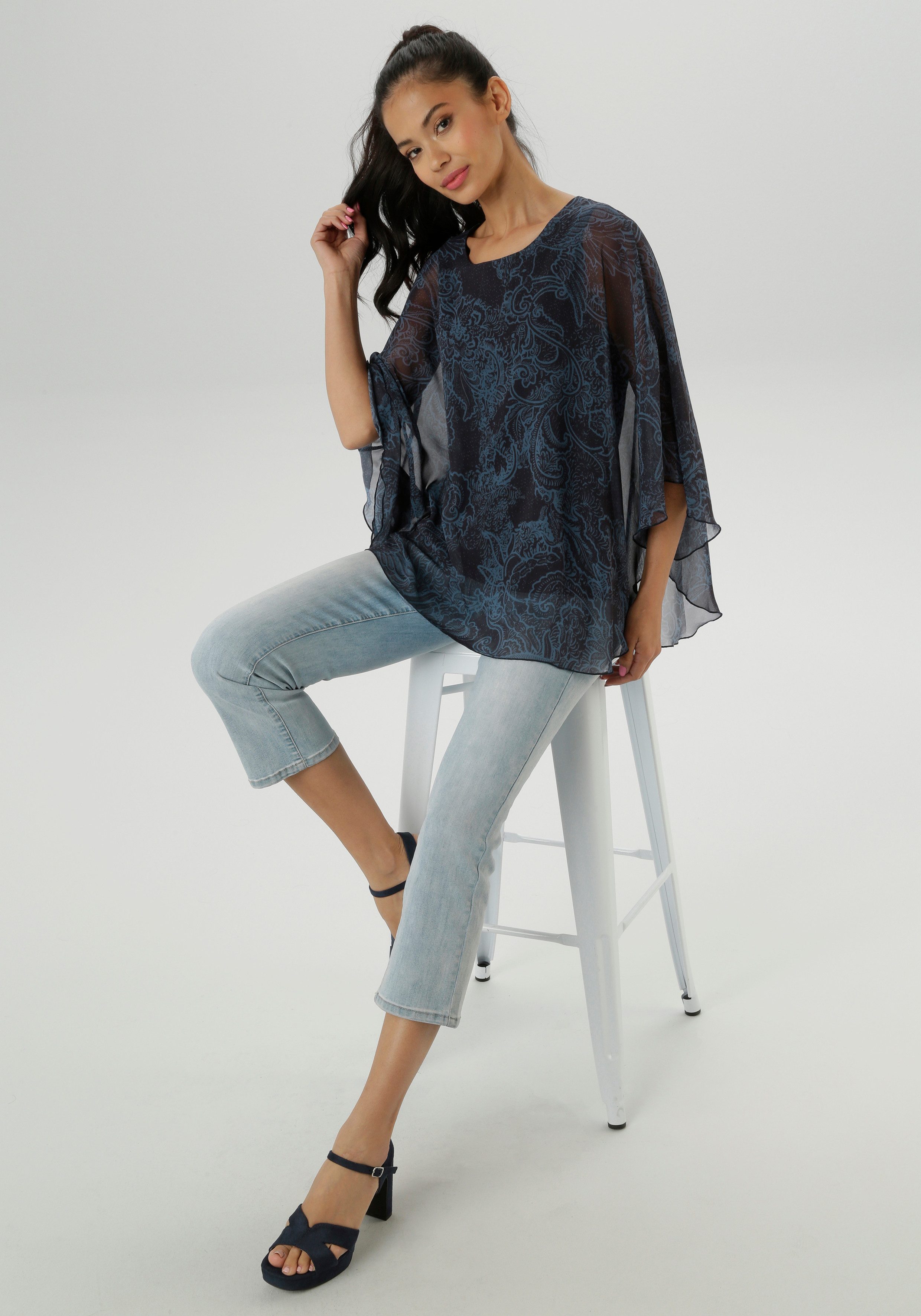 Aniston SELECTED Chiffon blouse