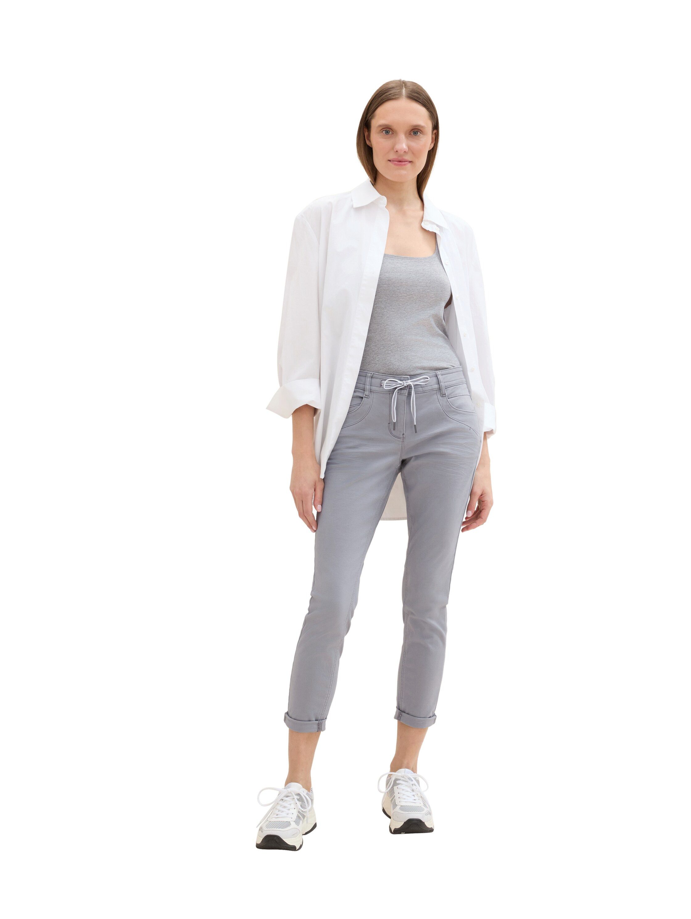 Tom Tailor 7 8 broek met strikband aan de boord