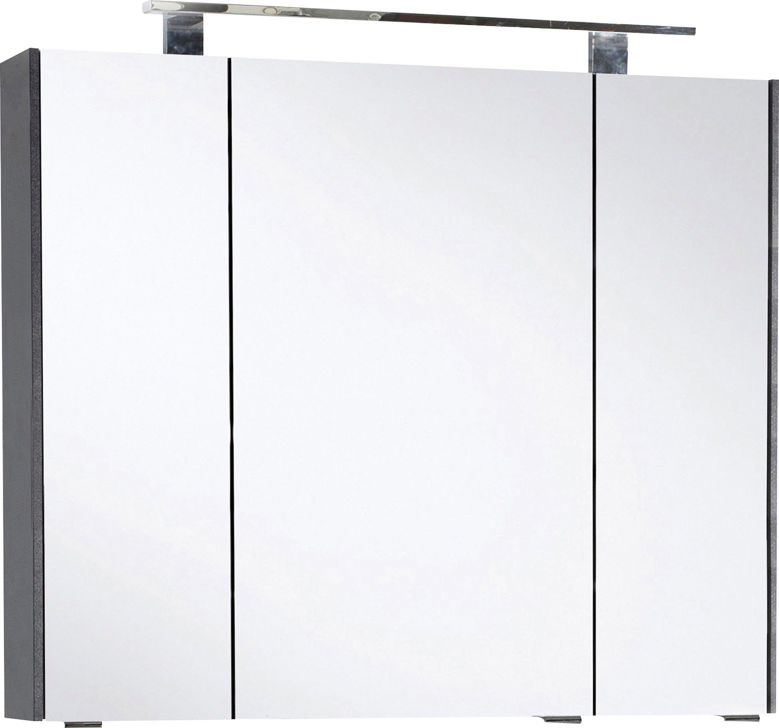 MARLIN Spiegelkast 3400 Breedte 82 cm spiegels & verlichting grijs