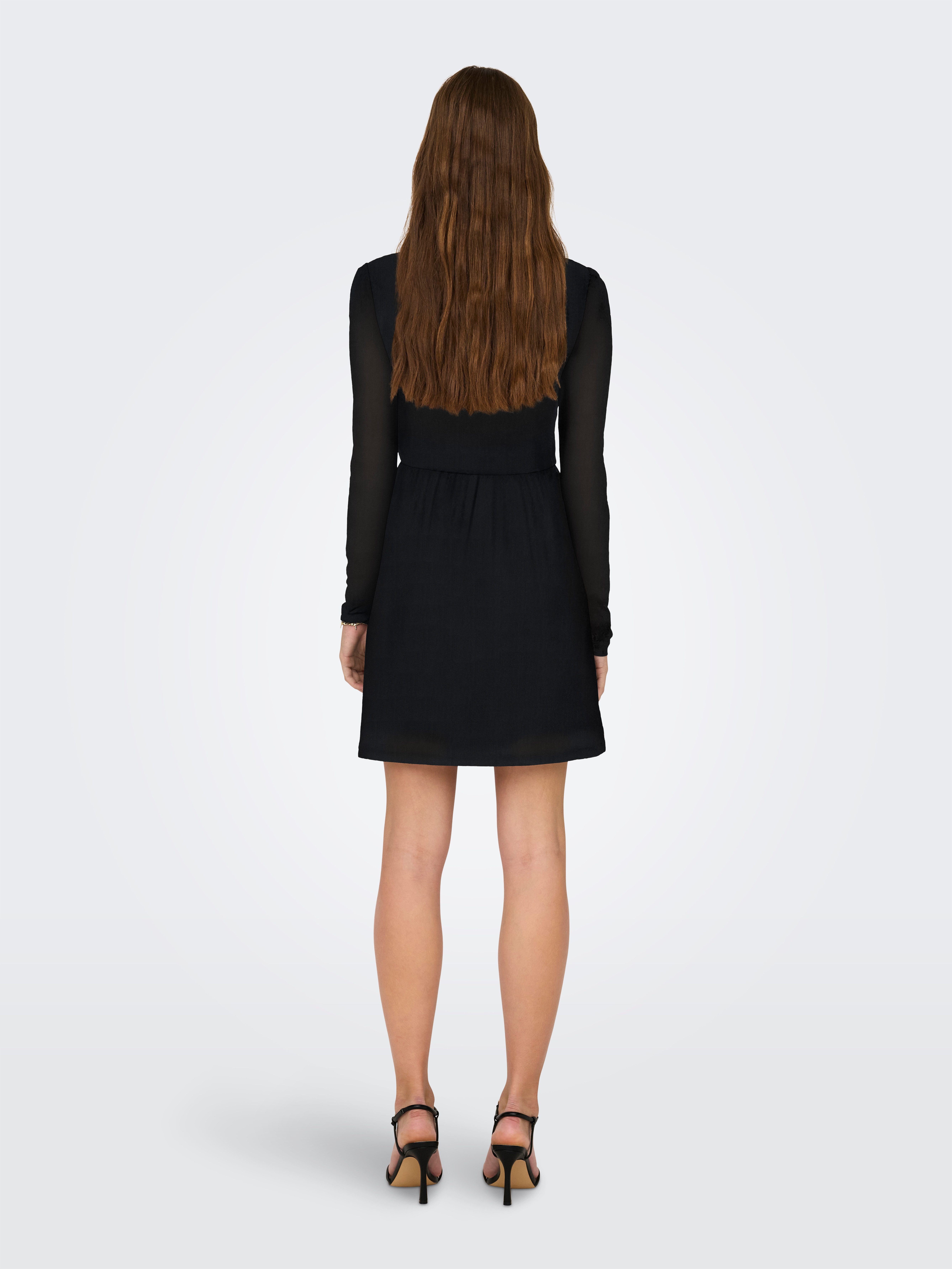 Only Mini-jurk ONLERICA LIFE L/S HIGH NECK DRESS JRS