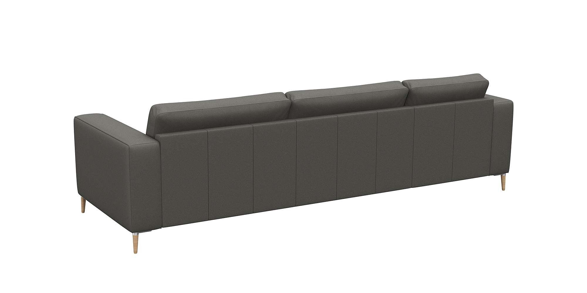 FLEXLUX Hoekbank Fiore, zitconstructie met hoogwaardig koudschuim voor meer zitcomfort