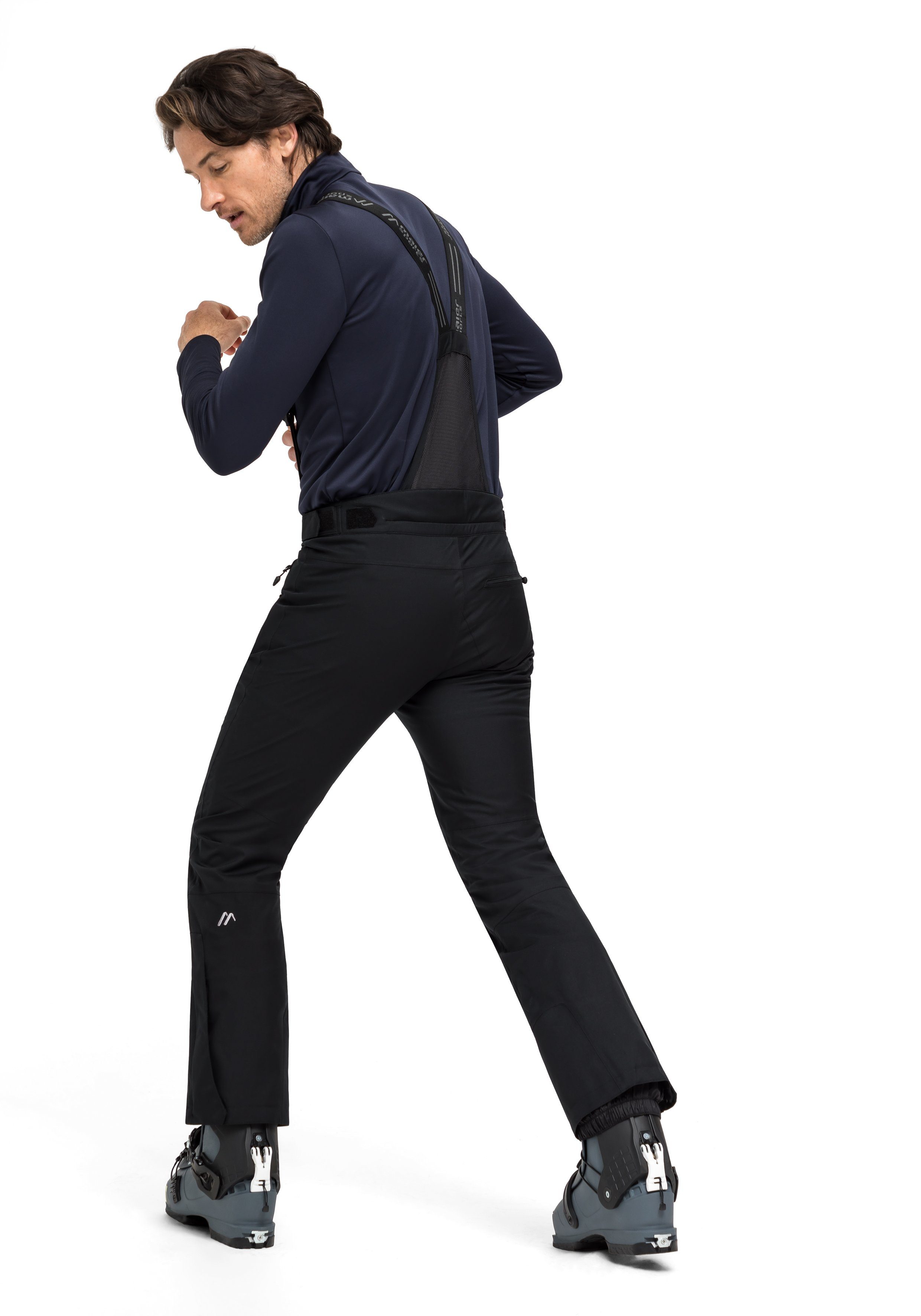 Maier Sports Skibroek Anton light Heren sneeuwbroek met bretels, wind/waterdicht, regular fit