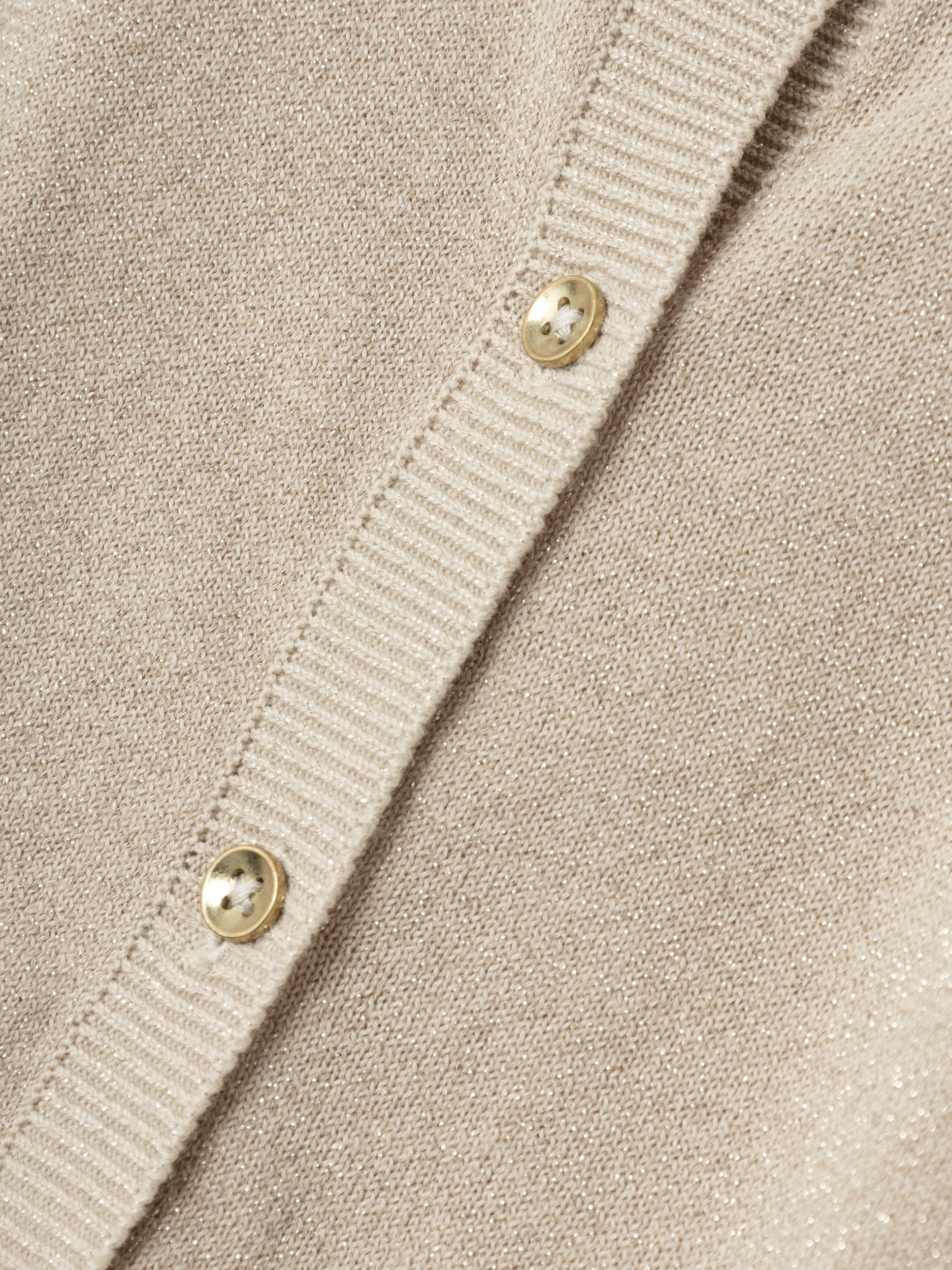 Name It Vest NMFABINNE LS KNIT CARD NOOS