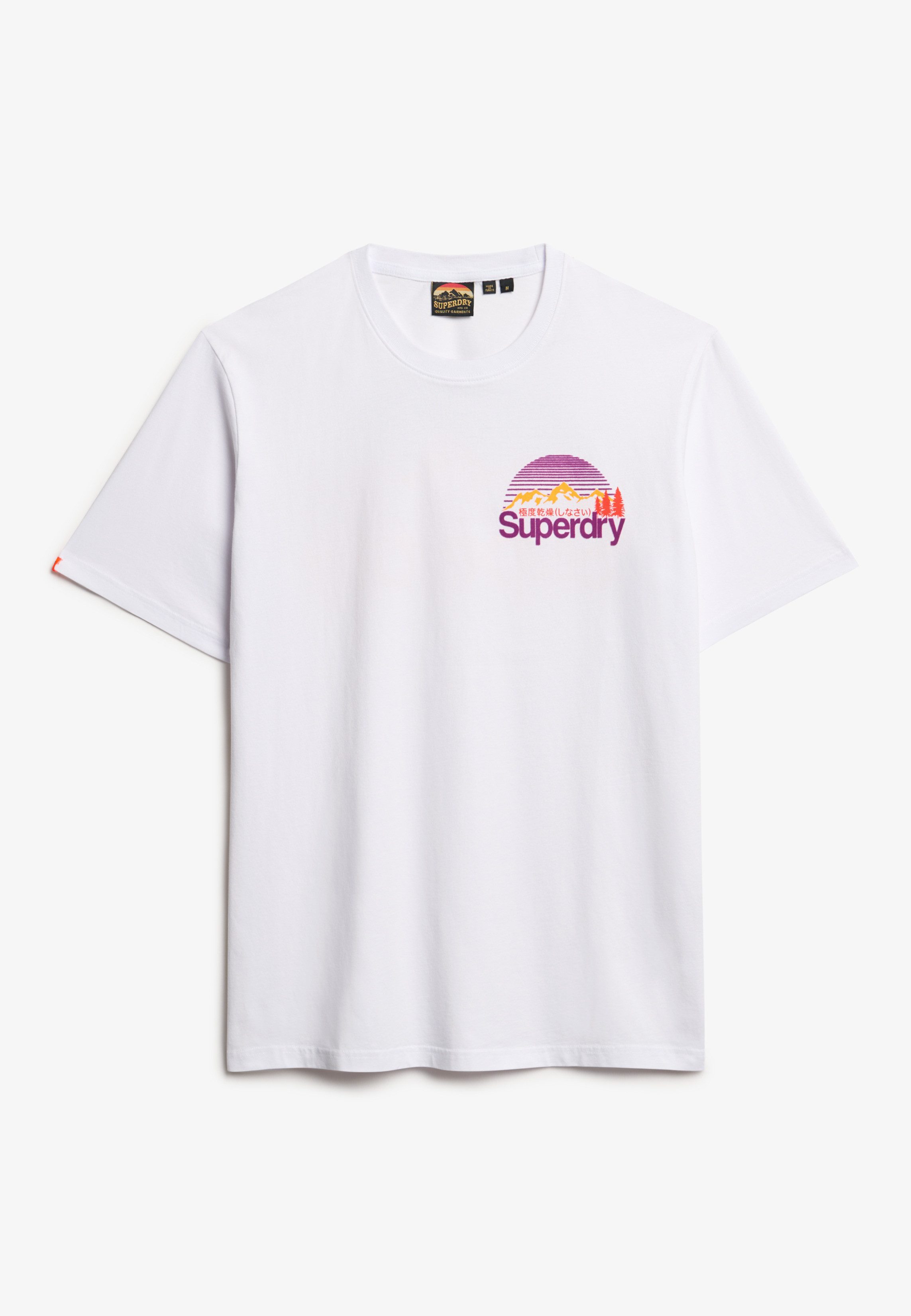 Superdry Shirt met ronde hals CL GREAT OUTDOORS CHEST TEE