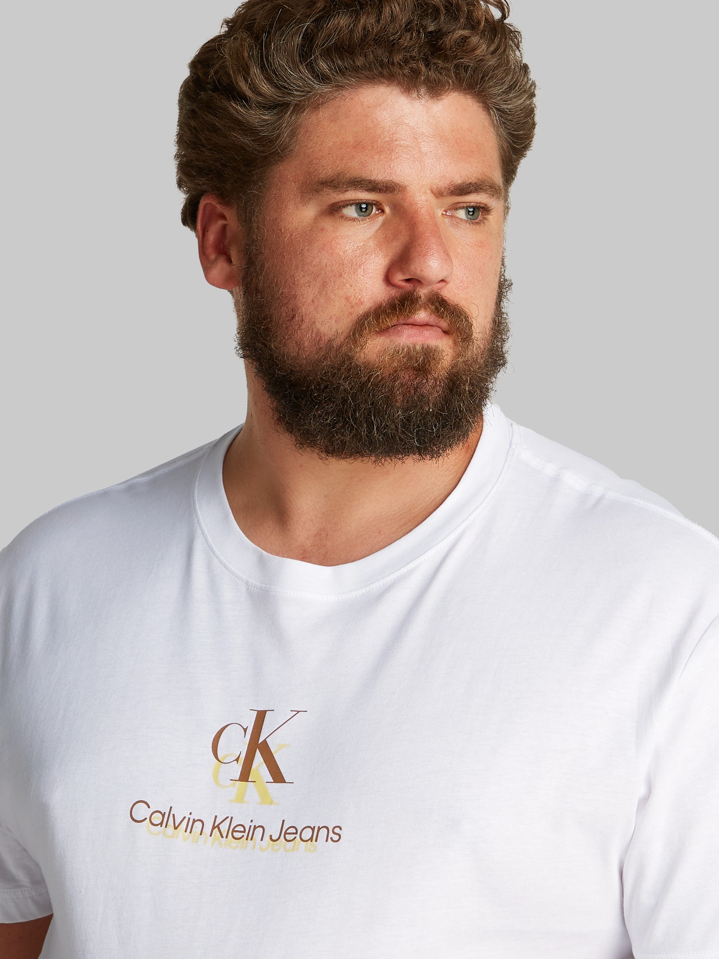Calvin Klein Jeans Plus T-shirt PLUS SHADOW LOGO TEE