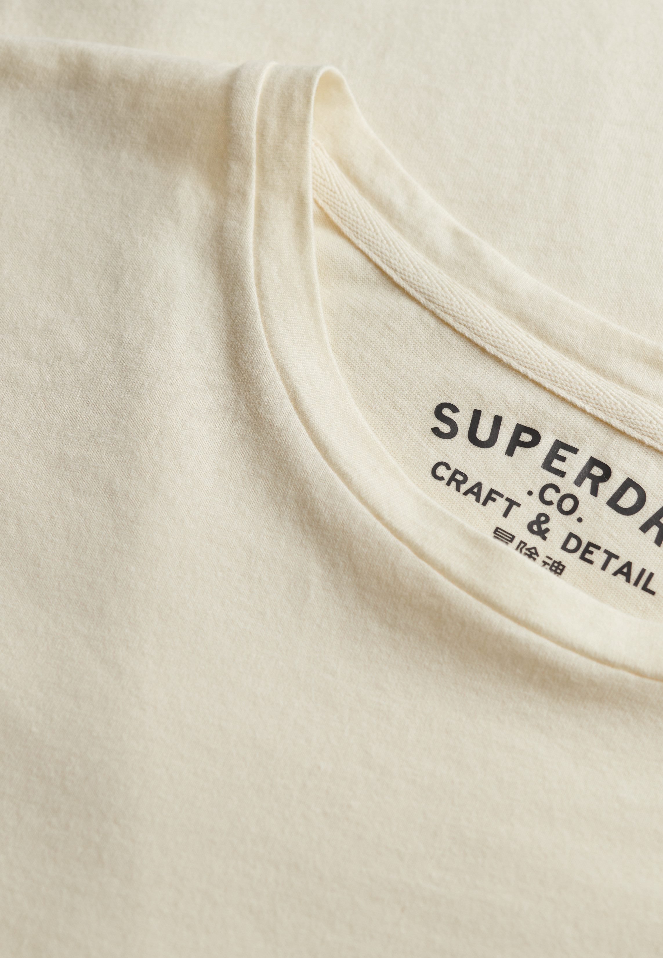 Superdry Shirt met ronde hals CLASSIC ESSENTIAL TEE