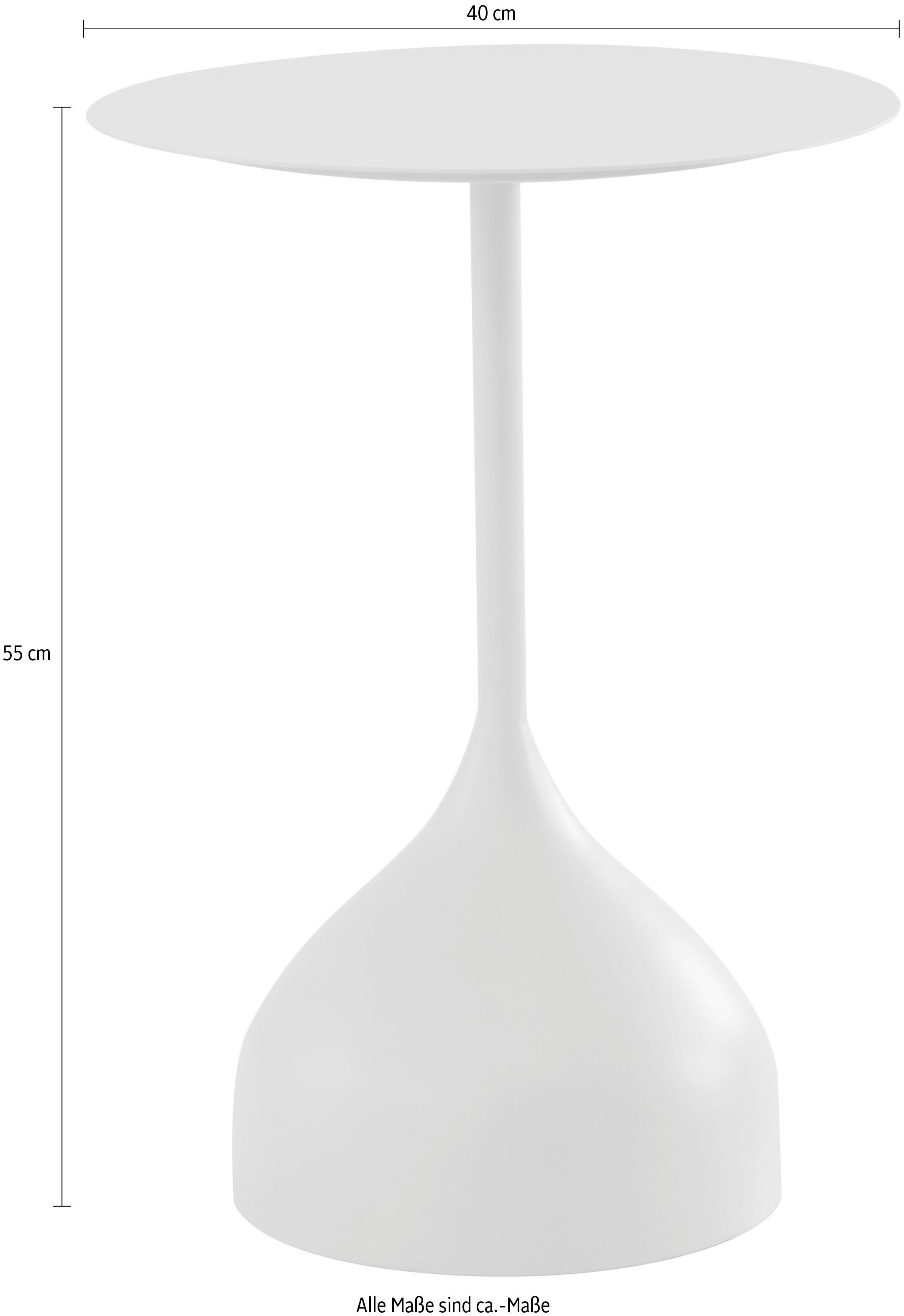 LeGer Home by Lena Gercke Bijzettafel Narada, TOPSELLER!, OTTOs keuze poedercoated metaal, breedte 40 cm