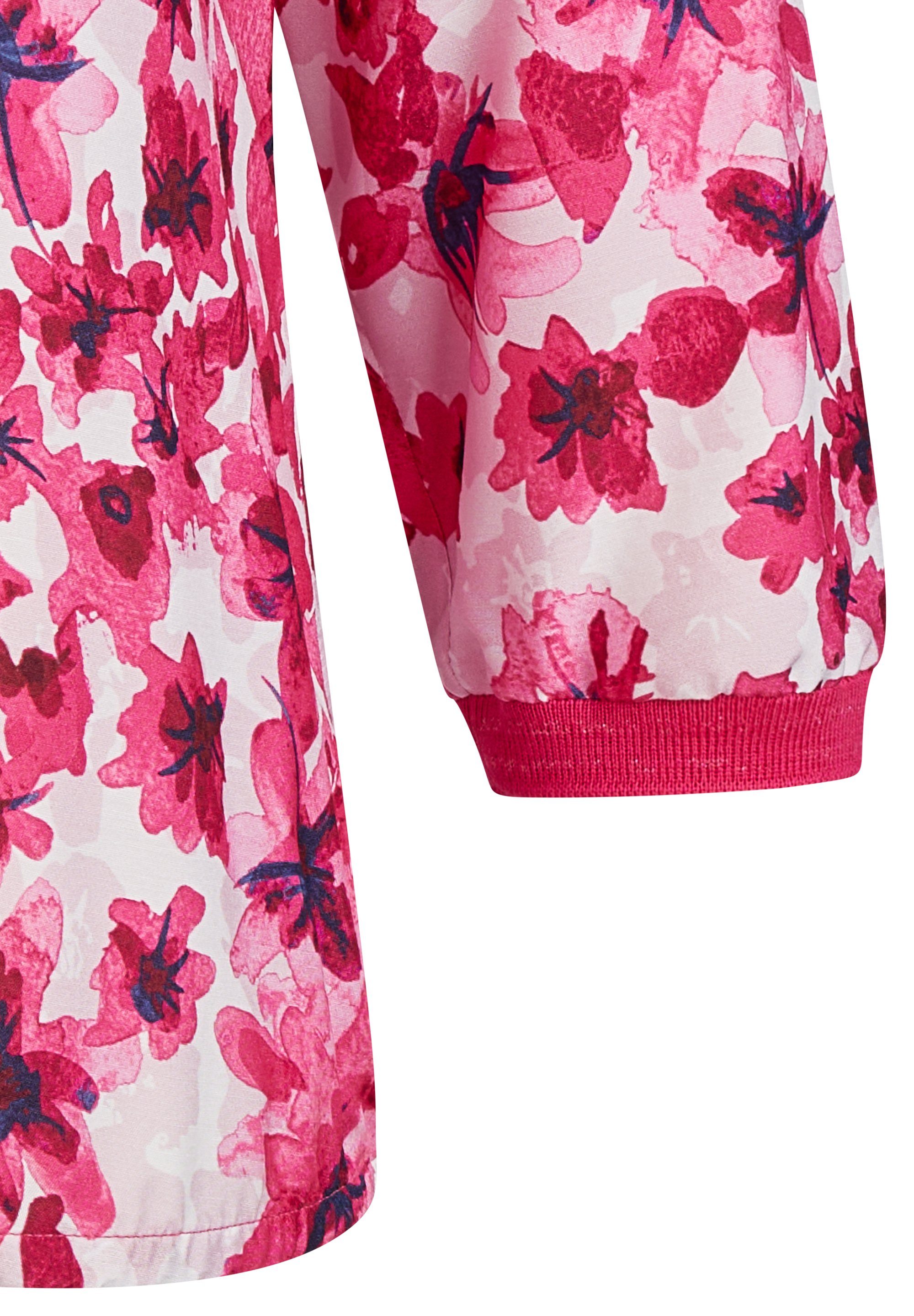 Rabe Blouse met lange mouwen met opvallend bloemenpatroon