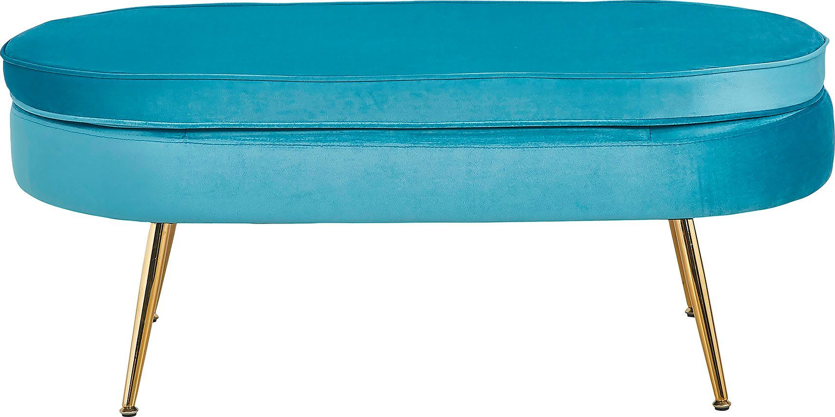SalesFever Hocker Clam ovaal, breedte 99 cm