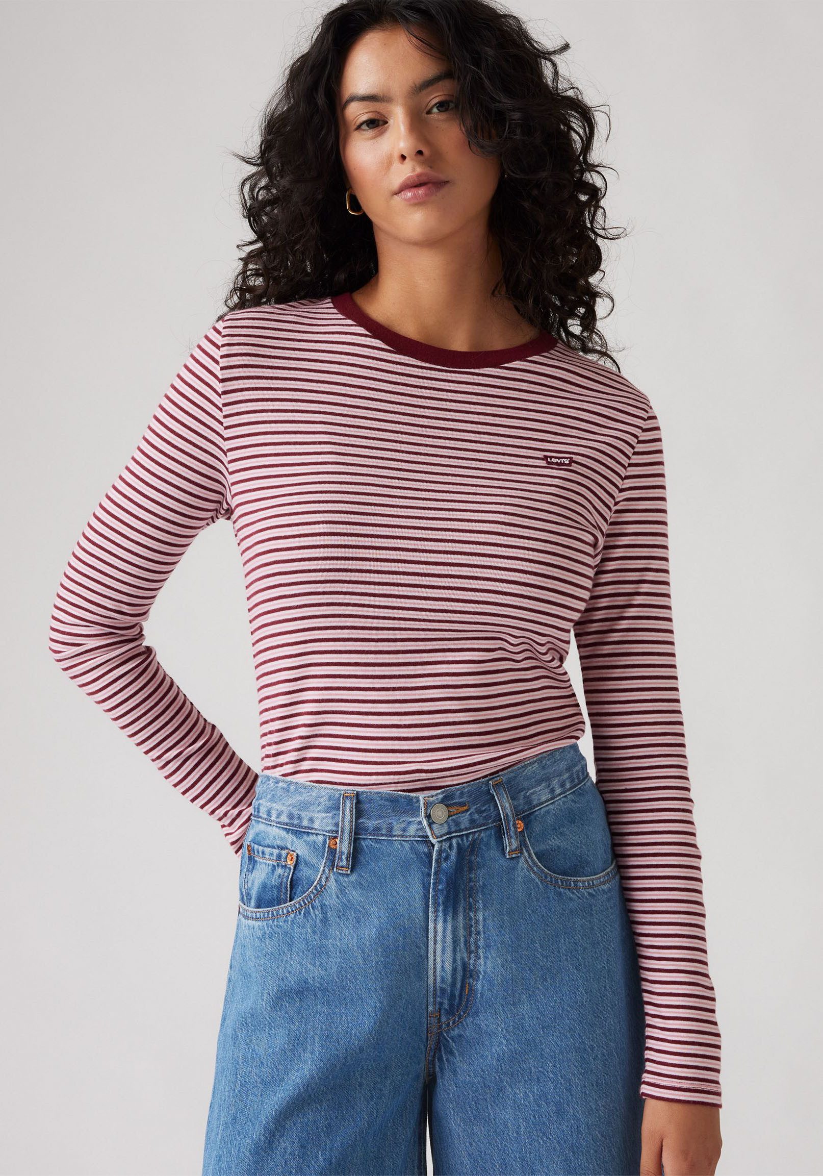Levi's® Shirt met lange mouwen ESSENTIAL HM LS TEE