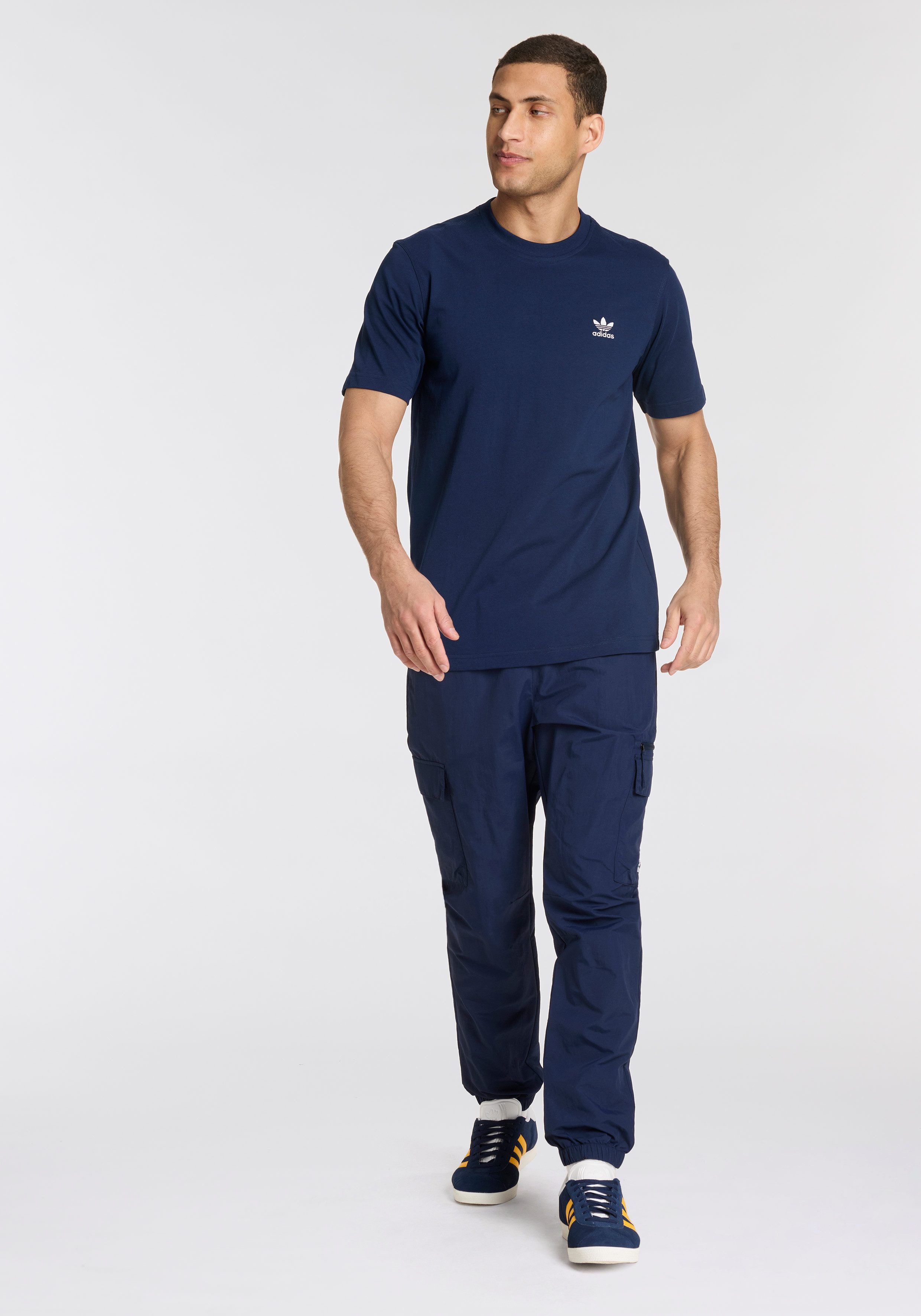 adidas Originals T-shirt TREFOIL ESS TEE drie-strepen essentials shirt met trefoil-logo