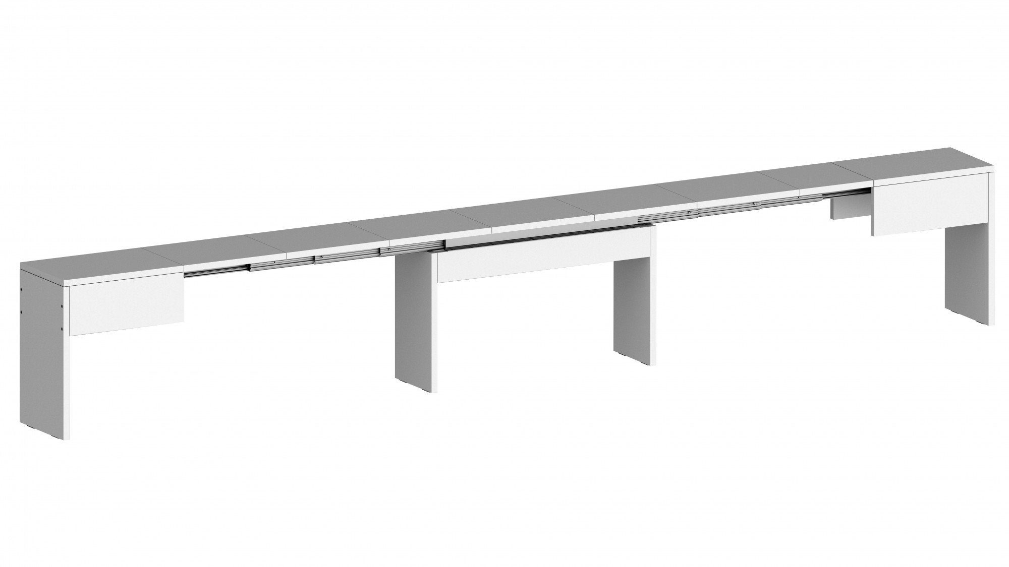 INOSIGN Zithoek Praktika Uitschuifbaar tot 290 cm per bank (voordeelset, 2-delig)