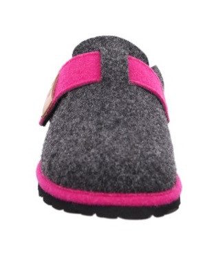 Rohde Pantoffels MERAN pantoffel, klomp, instapper met klittenbandriem