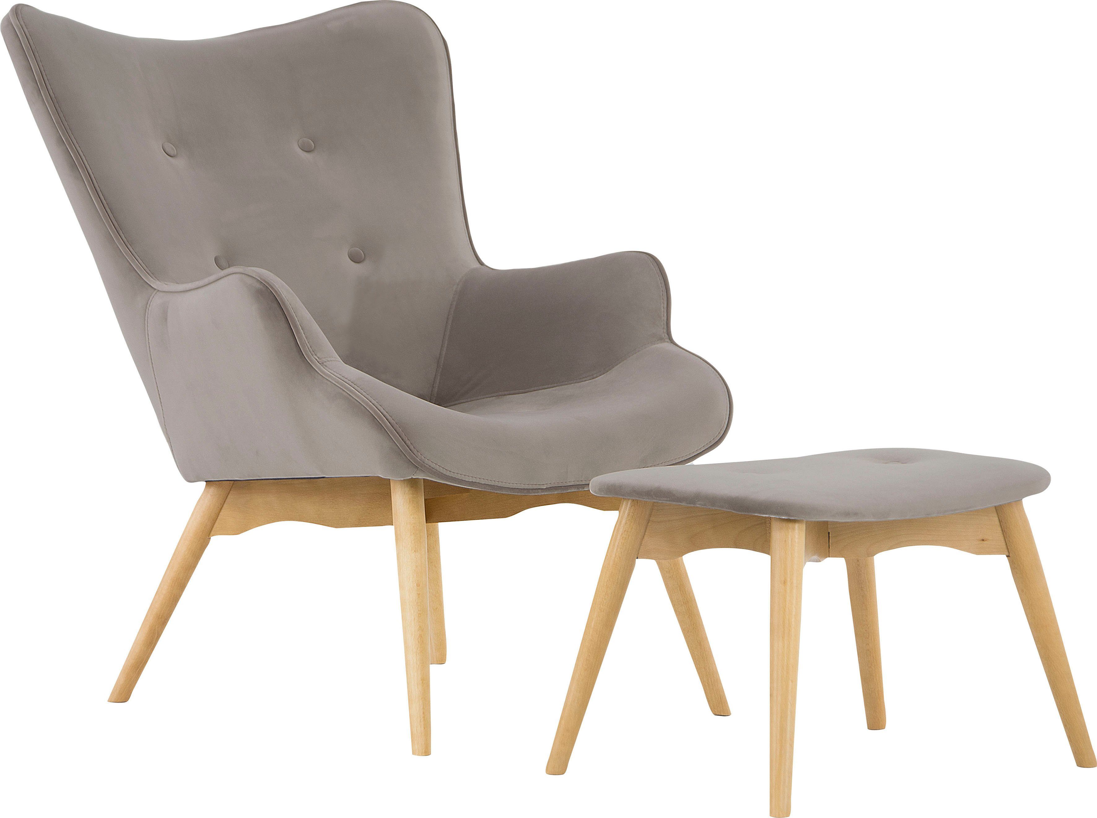 andas Fauteuil Egense naar keuze met of zonder hocker
