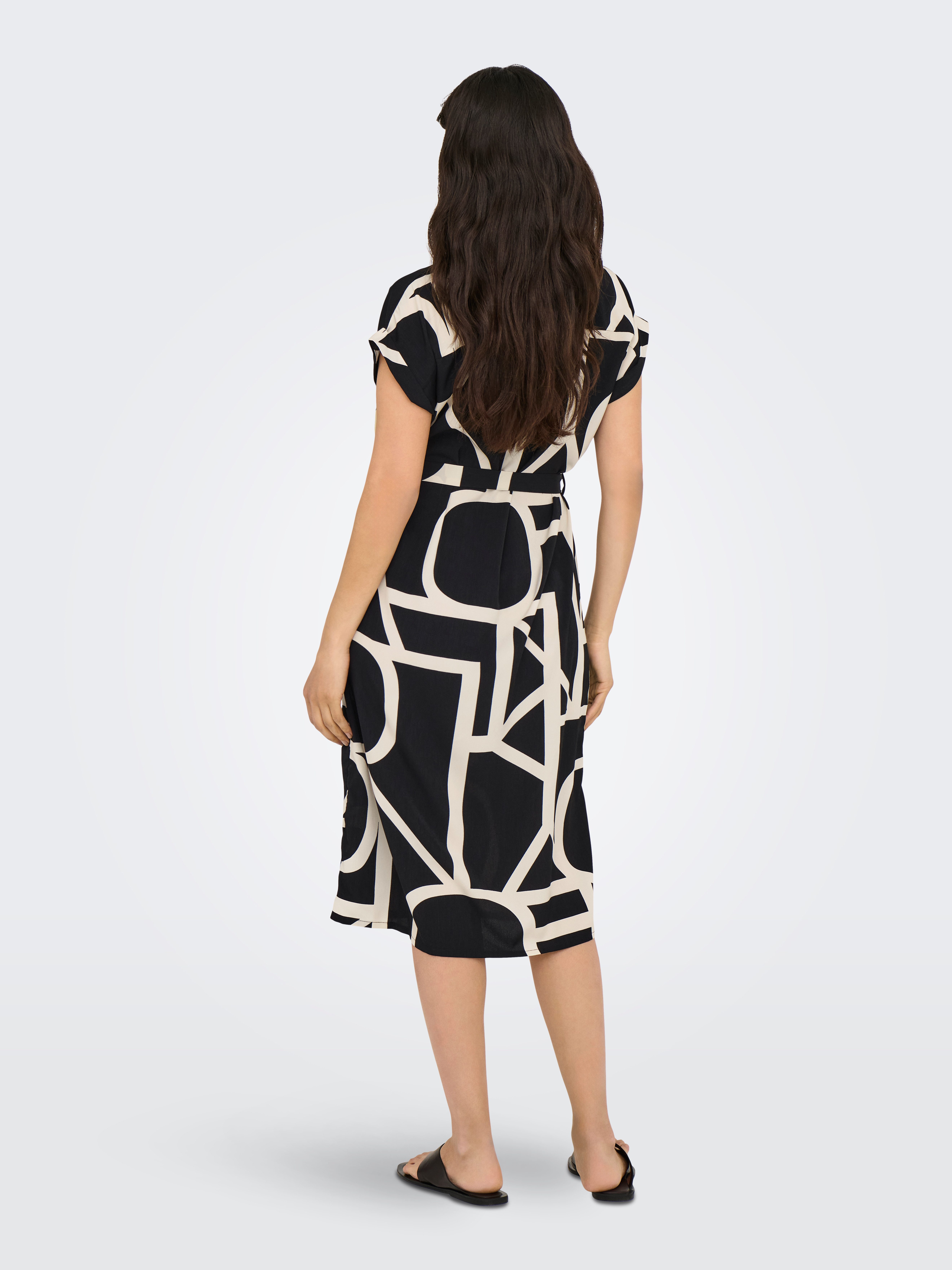 Only Jurk met overhemdkraag ONLHANNOVER S/S SHIRT DRESS NOOS WVN
