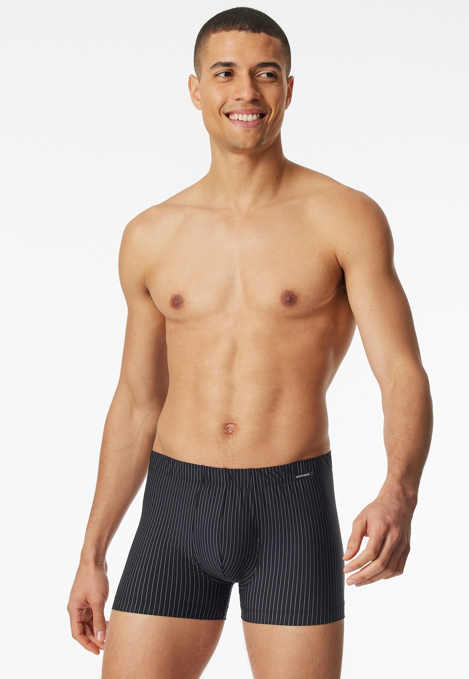 Schiesser Boxershort Pure Micro met extra zachte, beklede boordgummi