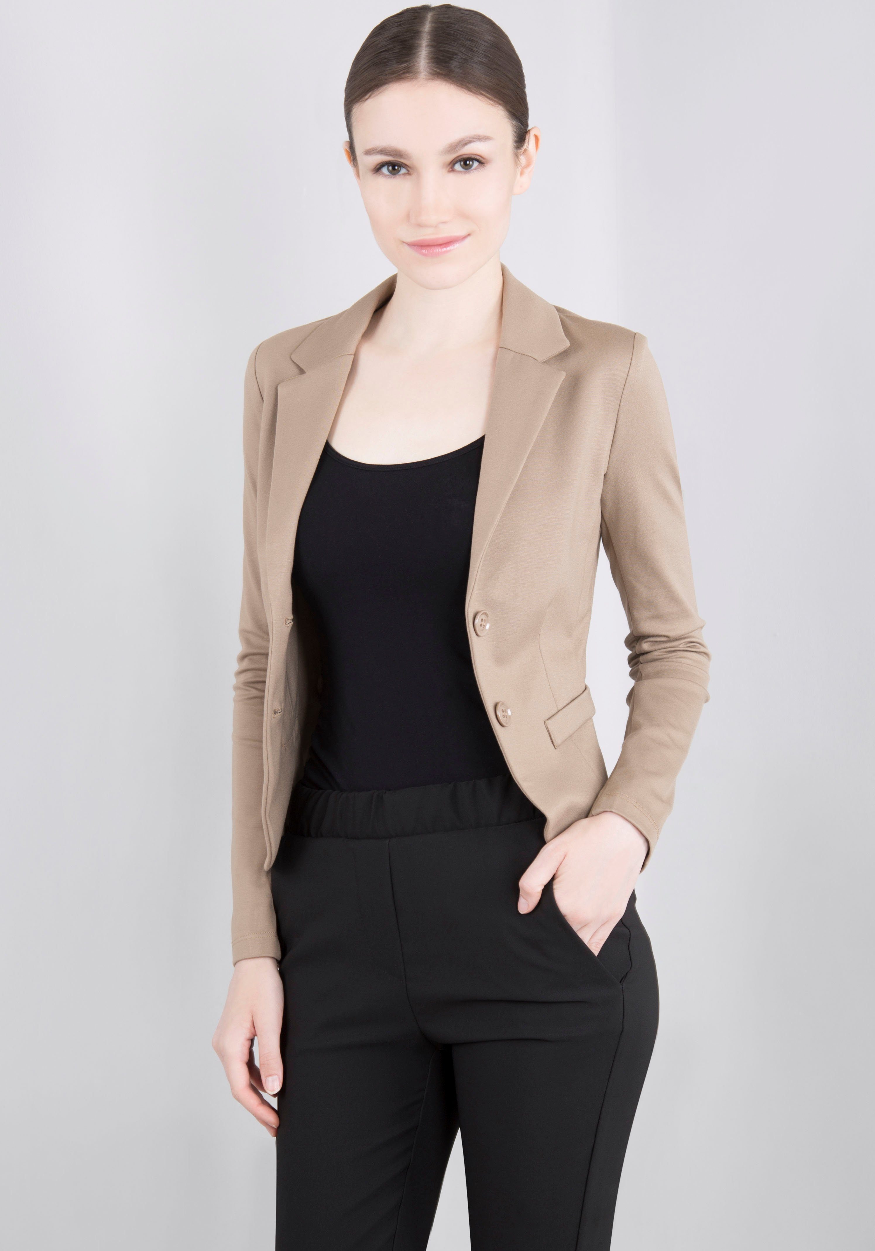 IMPERIAL Korte blazer met stretch